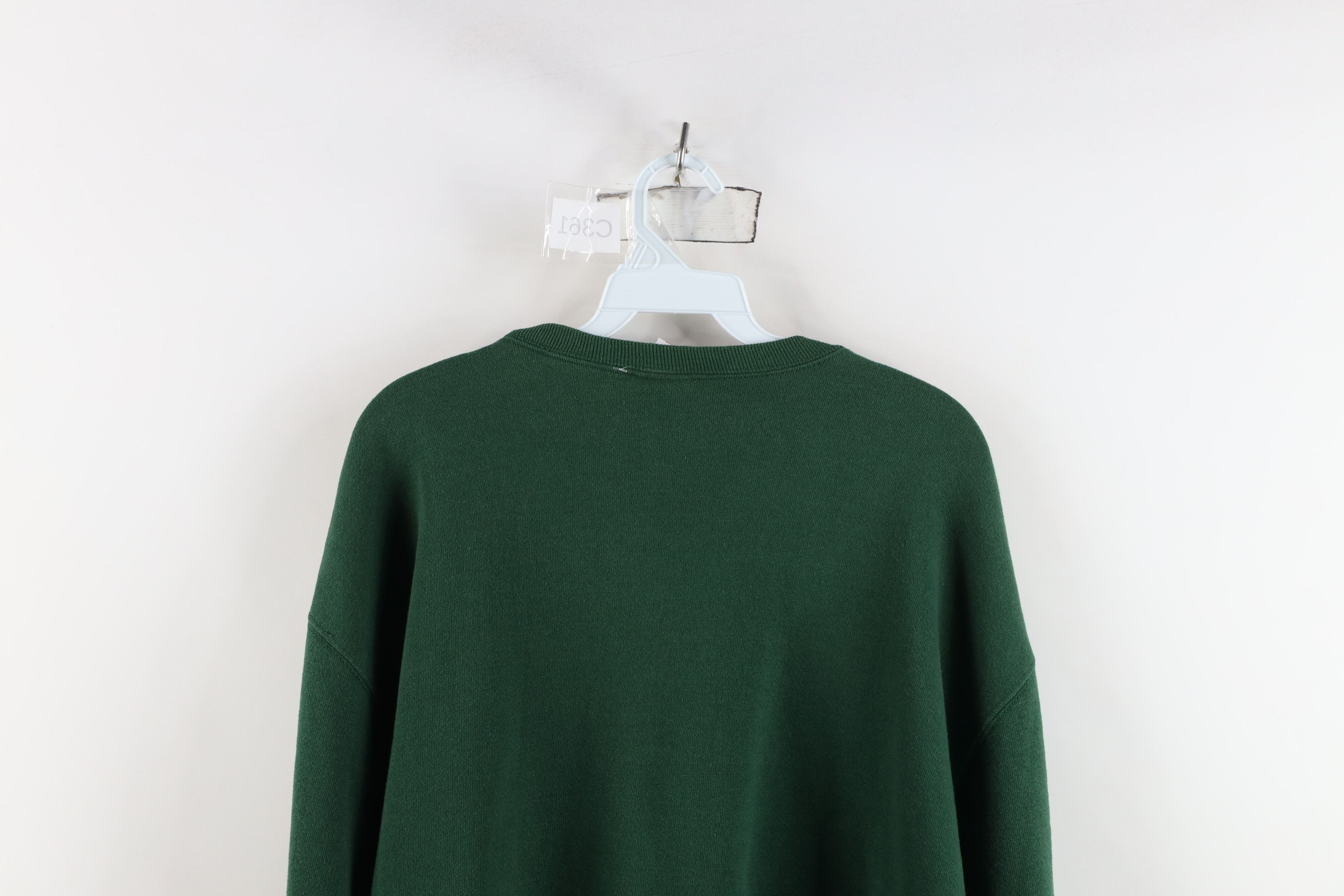 Russell Athletic Vintage 90s Russell Athletic Blank Crewneck Sweatshirt Green Size US L / EU 52-54 / 3 - 11 Thumbnail