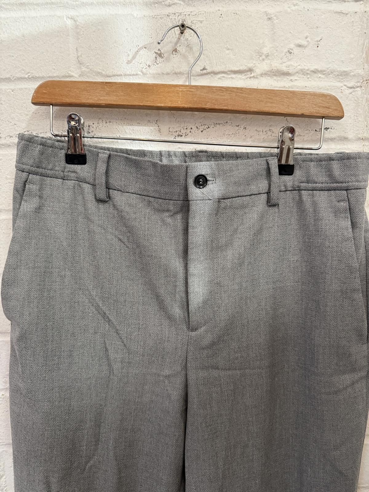 Unknown London Men's Grey Dress Pants Size 38R - 3 Thumbnail