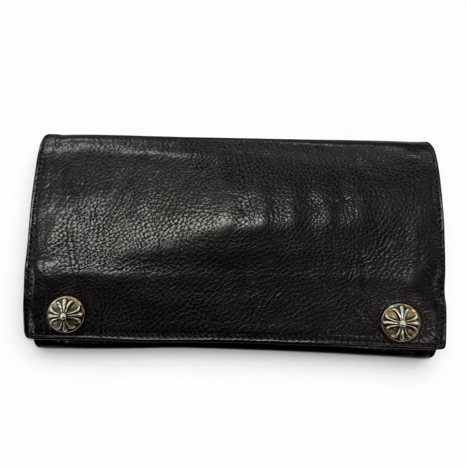 Chrome Hearts Chrome Hearts Chrome Hearts Baby Leather Wallet Precious Metal Short Wallet DUTY FREE for USA Size ONE SIZE - 1 Thumbnail