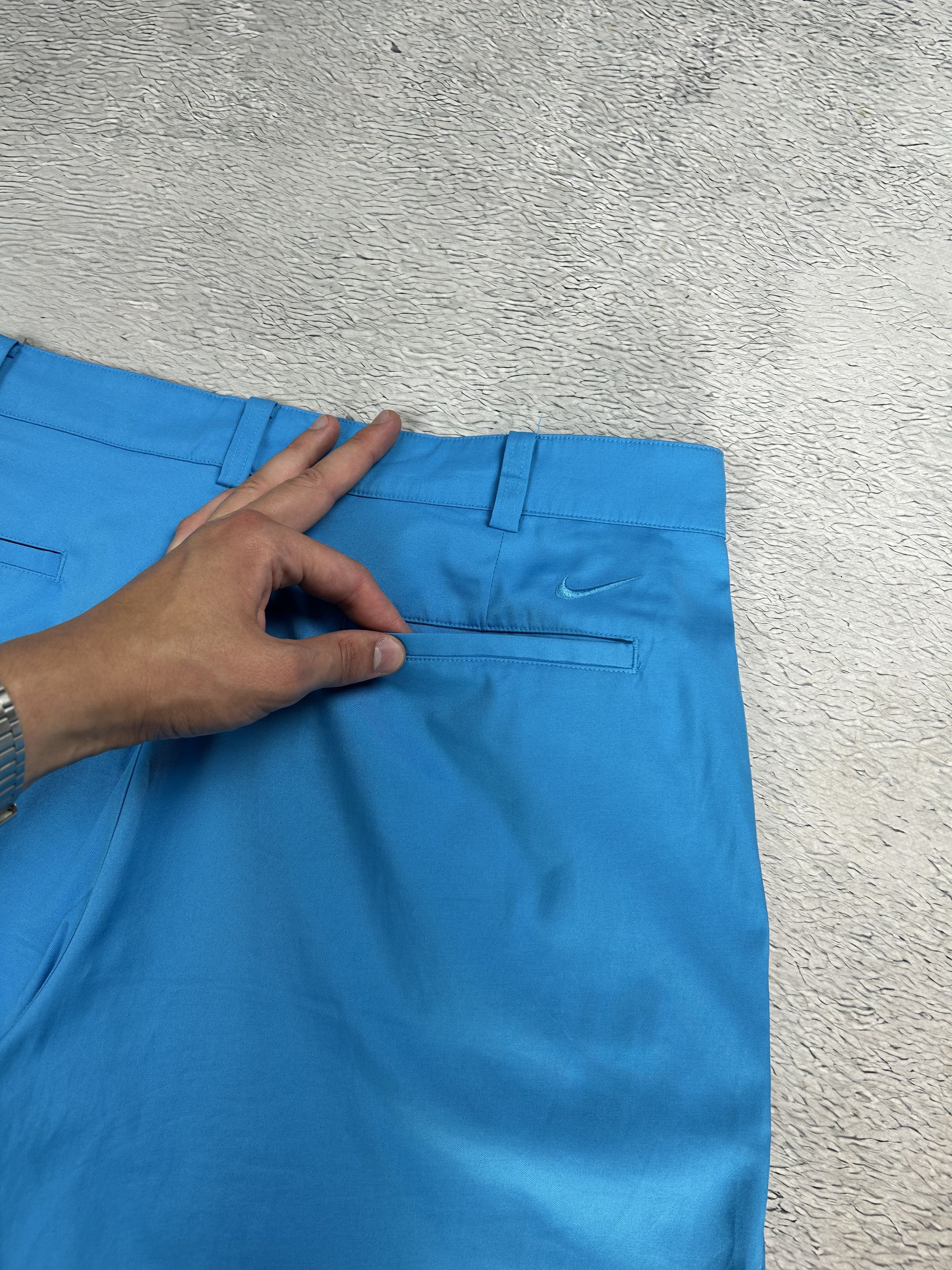 Nike × Nike ACG × Vintage Nike vintage Golf shorts Blue baggy Oldmoney XL size Size US 36 / EU 52 - 2 Thumbnail