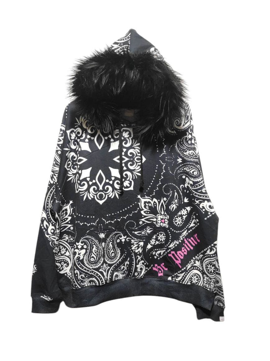 If Six Was Nine Iris Paisley Fur Hoodie LGB IfSixWasNine style Size US L / EU 52-54 / 3 - 2 Thumbnail