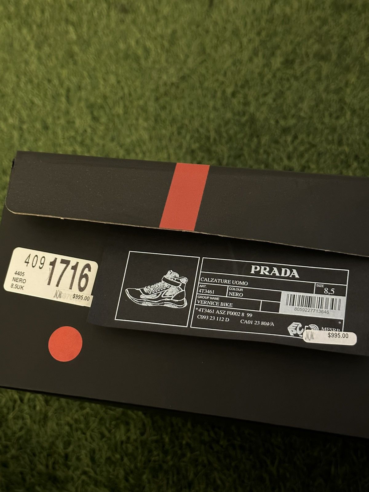 Prada Prada America’s Cup size 9.5 Black Size US 9.5 / EU 42-43 - 9 Thumbnail