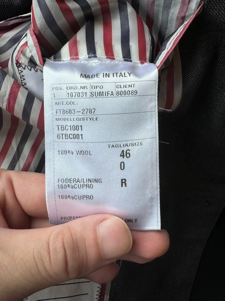 Thom Browne Thom Browne Classic suit 2503-Nextarrow Size 46R - 4 Thumbnail