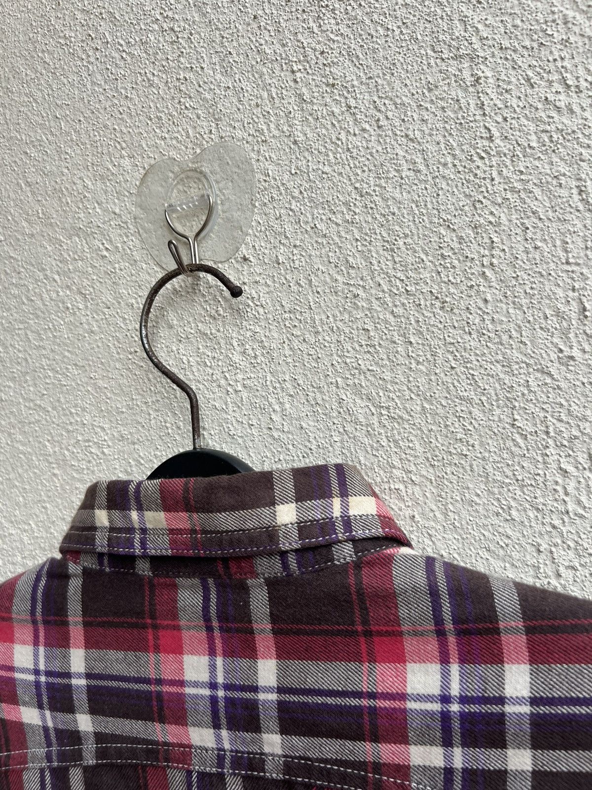 Cushman Cushman Japan Chin Strap Gusset Flannel Shirt Size US M / EU 48-50 / 2 - 14 Thumbnail