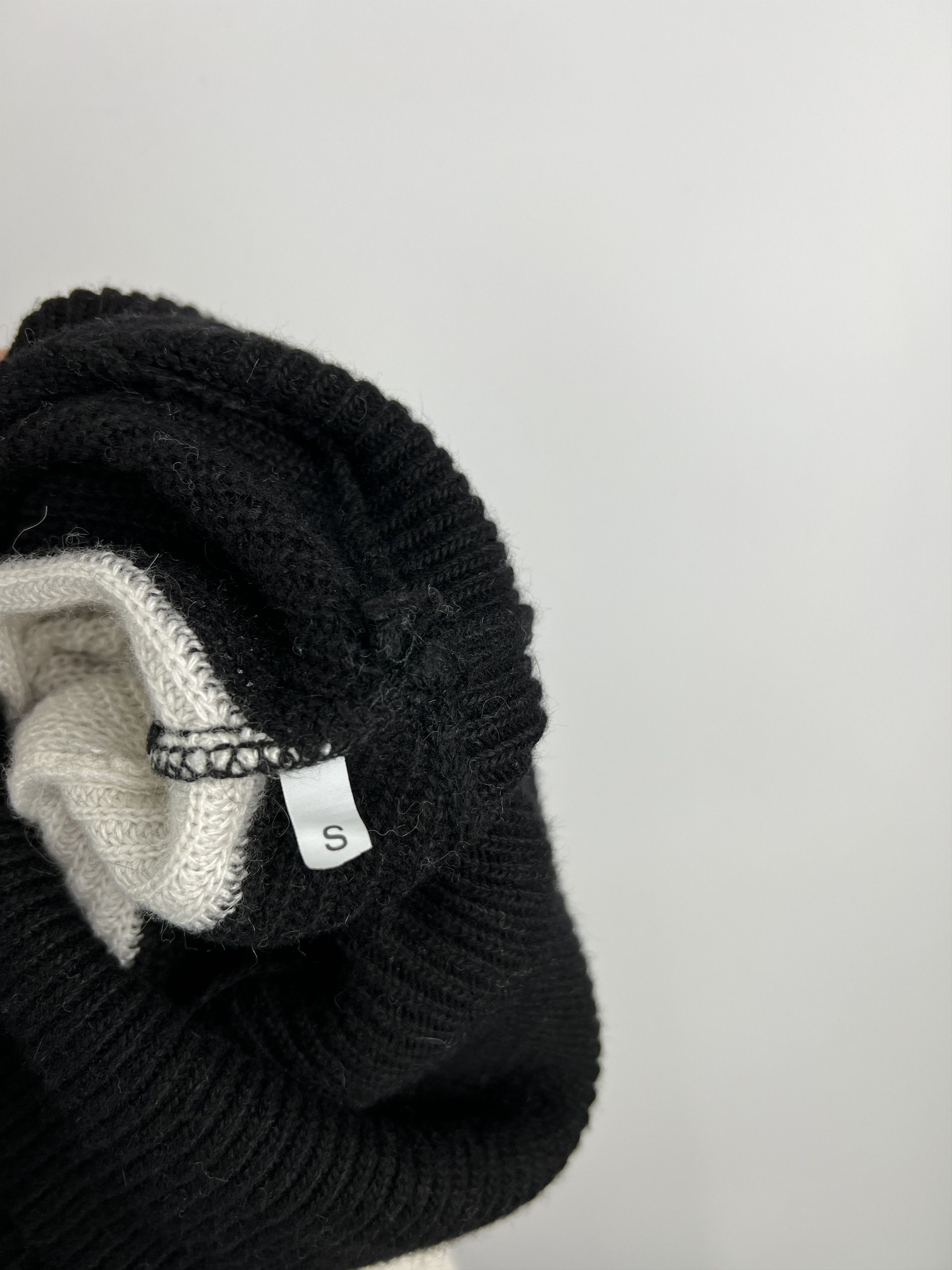 Other Kaos Ribbed Turtleneck Dress Zipped Wool Angora Cashmere S/M Size S / US 4 / IT 40 - 6 Thumbnail