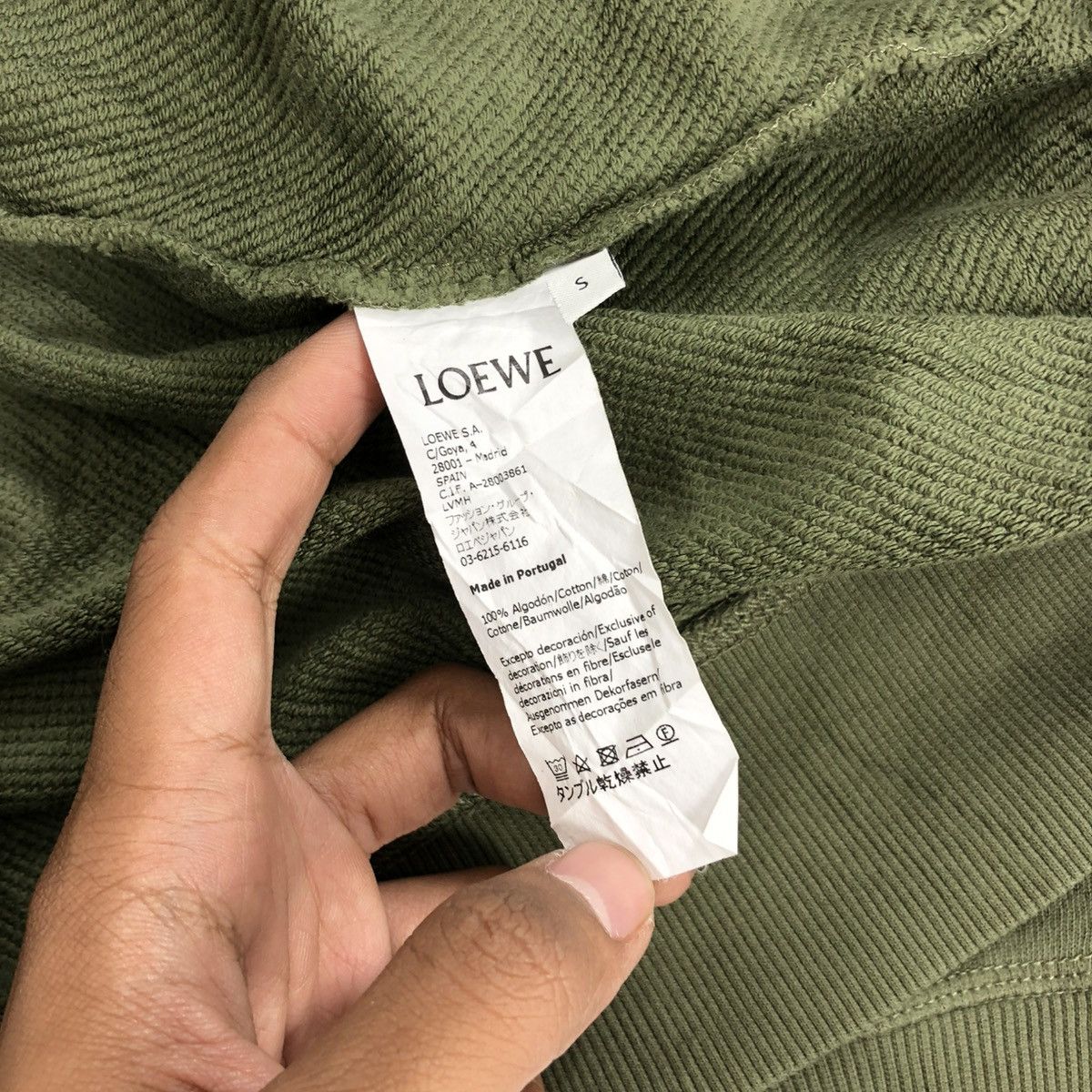 Loewe 🇵🇹 Stunning Loewe Paula’s Ibiza Spell Out Pull Over Hoodie Size US M / EU 48-50 / 2 - 7 Thumbnail