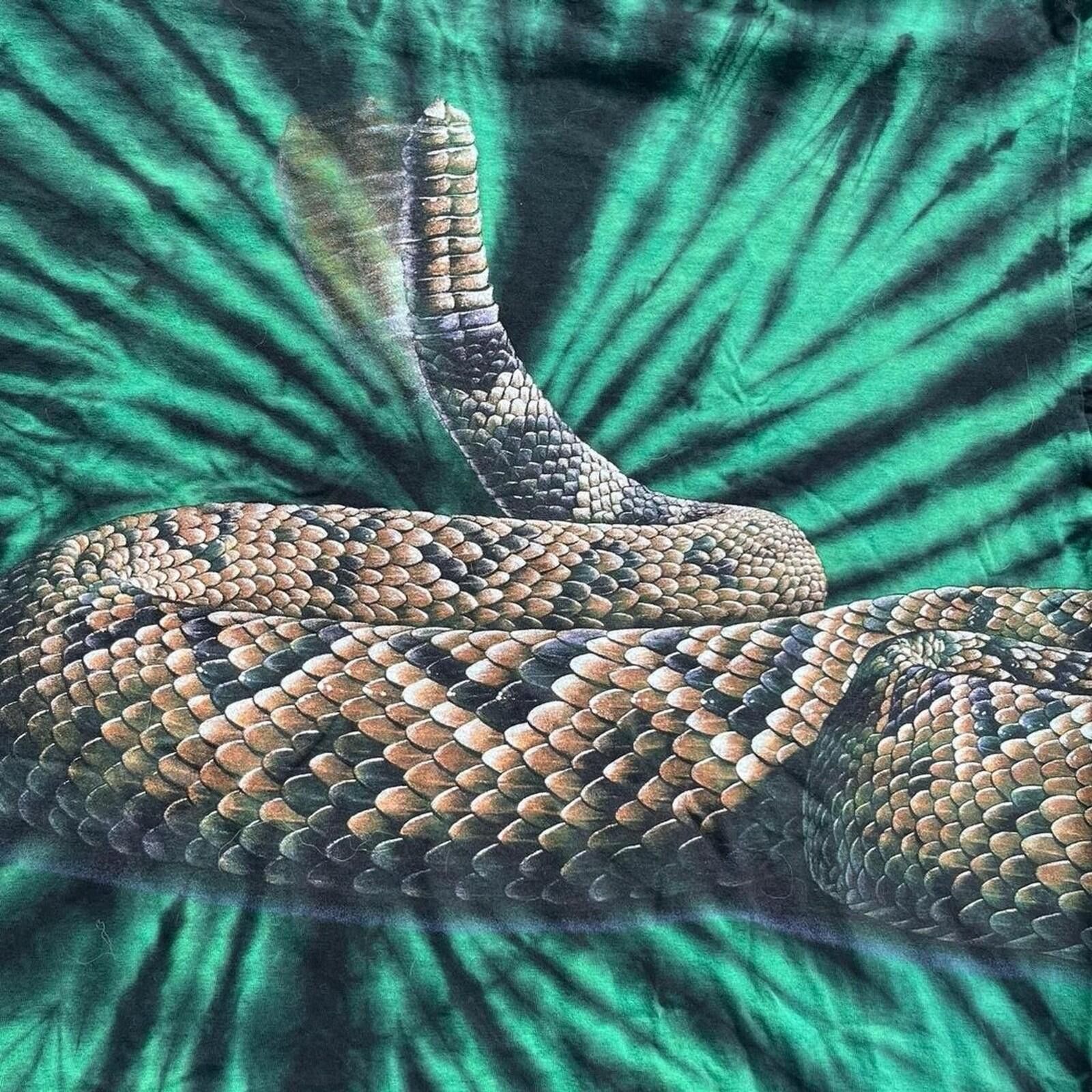 Other Vintage Rattlesnake Wrap-Around Tie-Dye Double-Sided Shirt Size US XXL / EU 58 / 5 - 4 Thumbnail