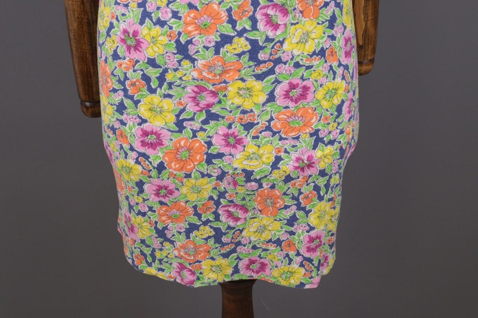Polo Ralph Lauren Ralph Lauren Blue Floral Short Dress Summer Size M Size M / US 6-8 / IT 42-44 - 3 Thumbnail