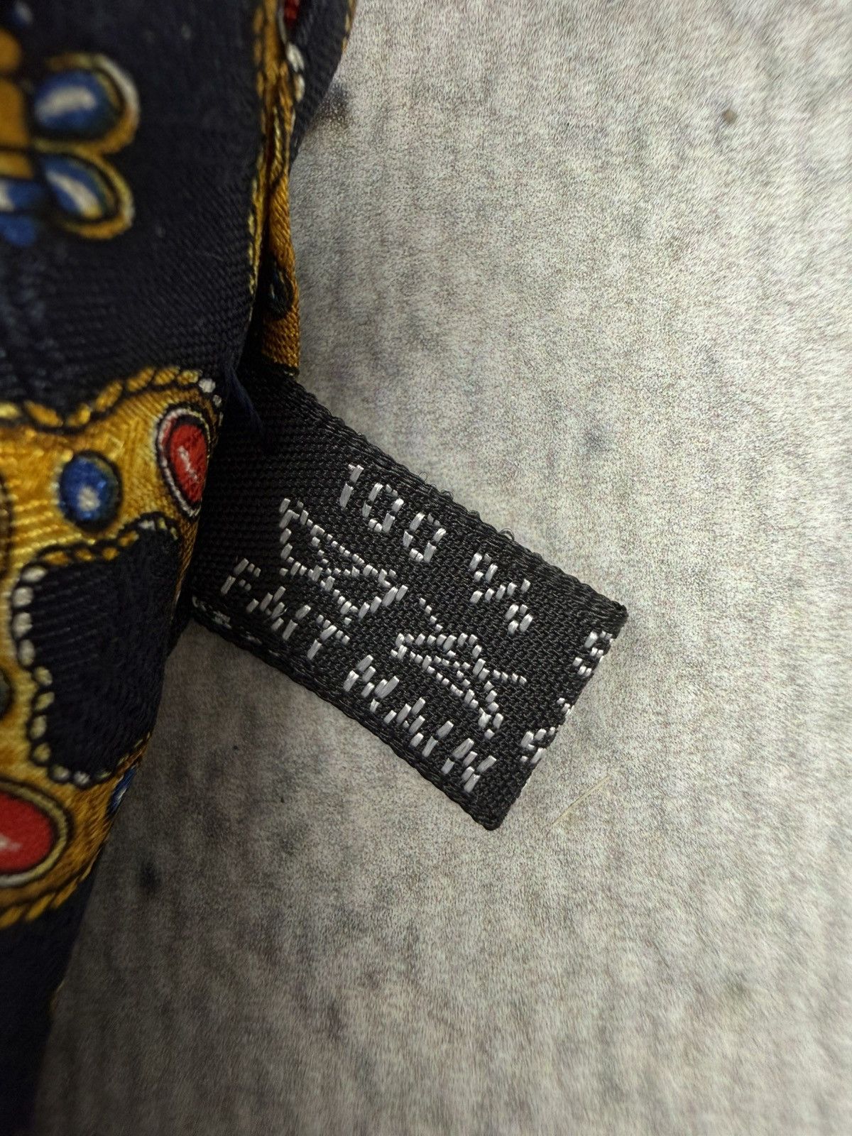 Christian Dior Monsieur Christian Dior Monsieur Vintage Silk Tie Baroque Medallion Size ONE SIZE - 8 Thumbnail