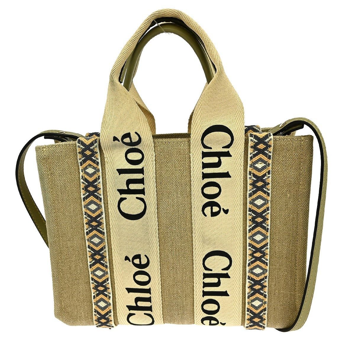 Chloe Chloe Woody Friendship Tote Canvas Size ONE SIZE - 1 Thumbnail