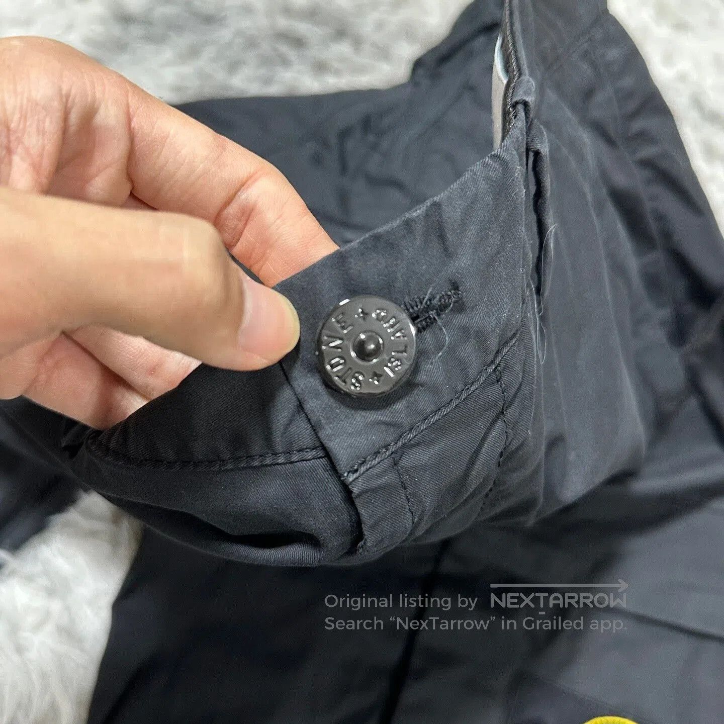 Stone Island stone island black cargo pants W32 size. Size US 32 / EU 48 - 4 Thumbnail