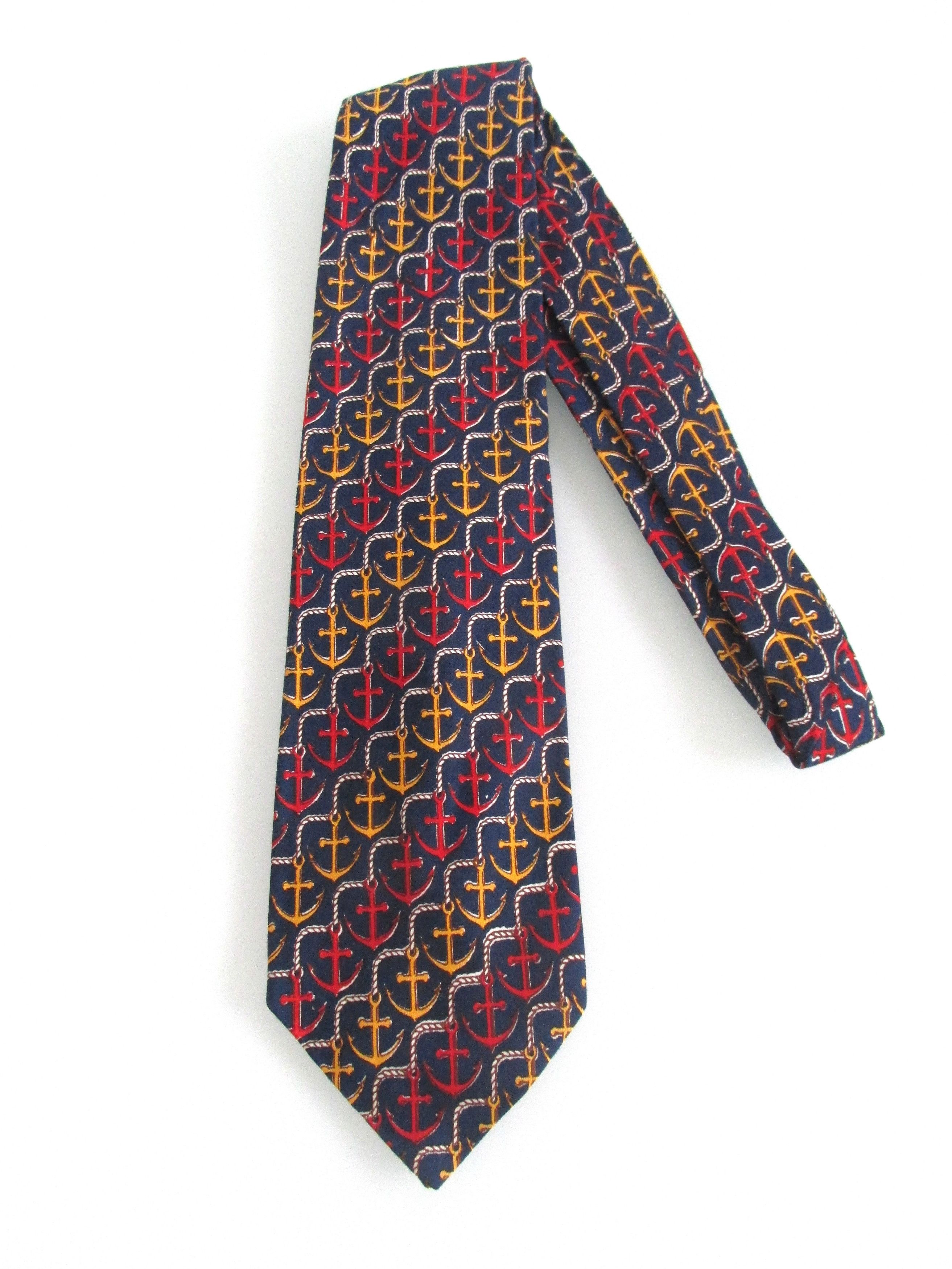 Vintage Vintage Rooster Men's Cotton Ties Size ONE SIZE - 1 Thumbnail
