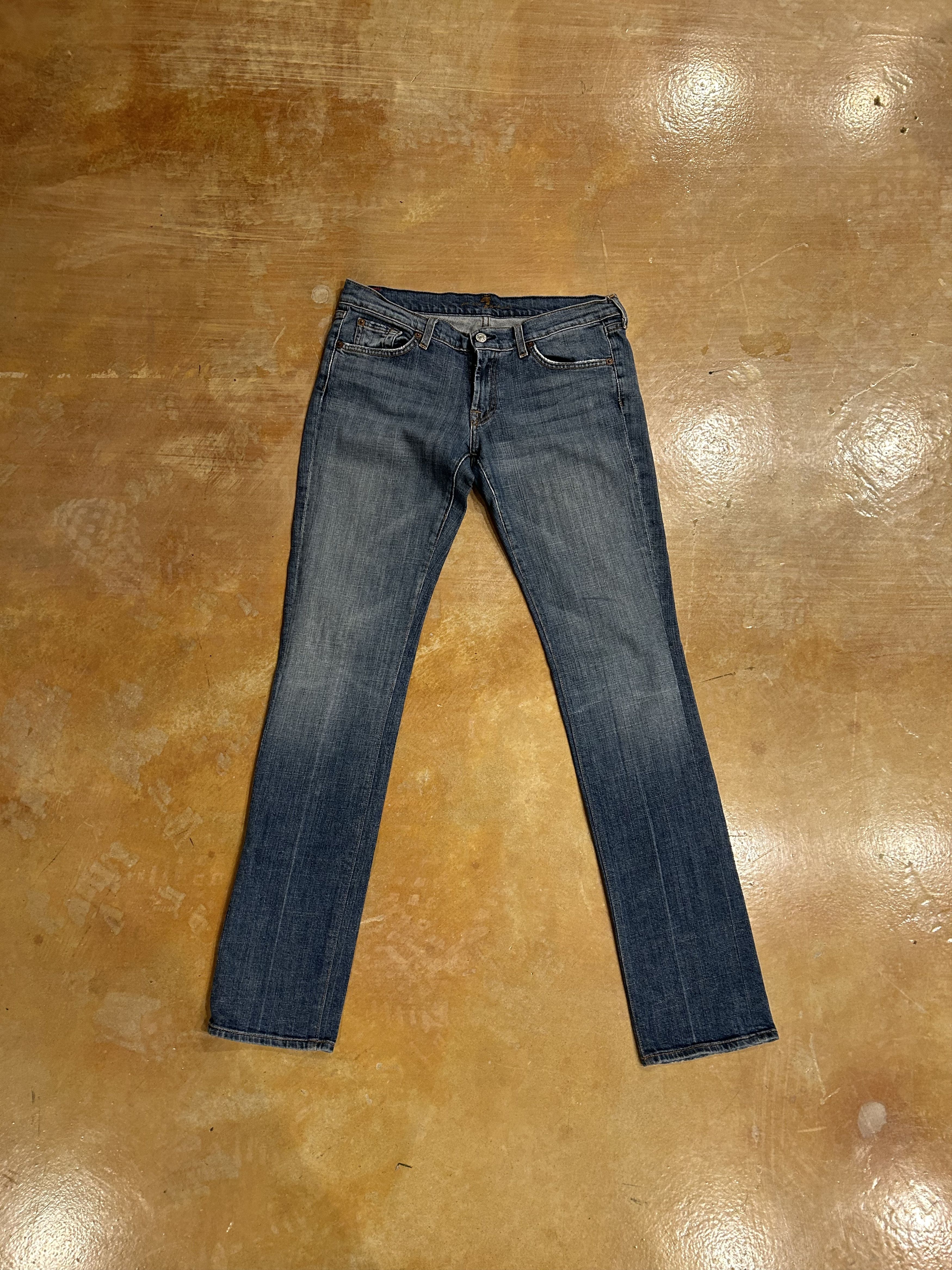 image of 2000S 7 For All Mankind Women’S Jeans in Blue, Women's (Size 30)