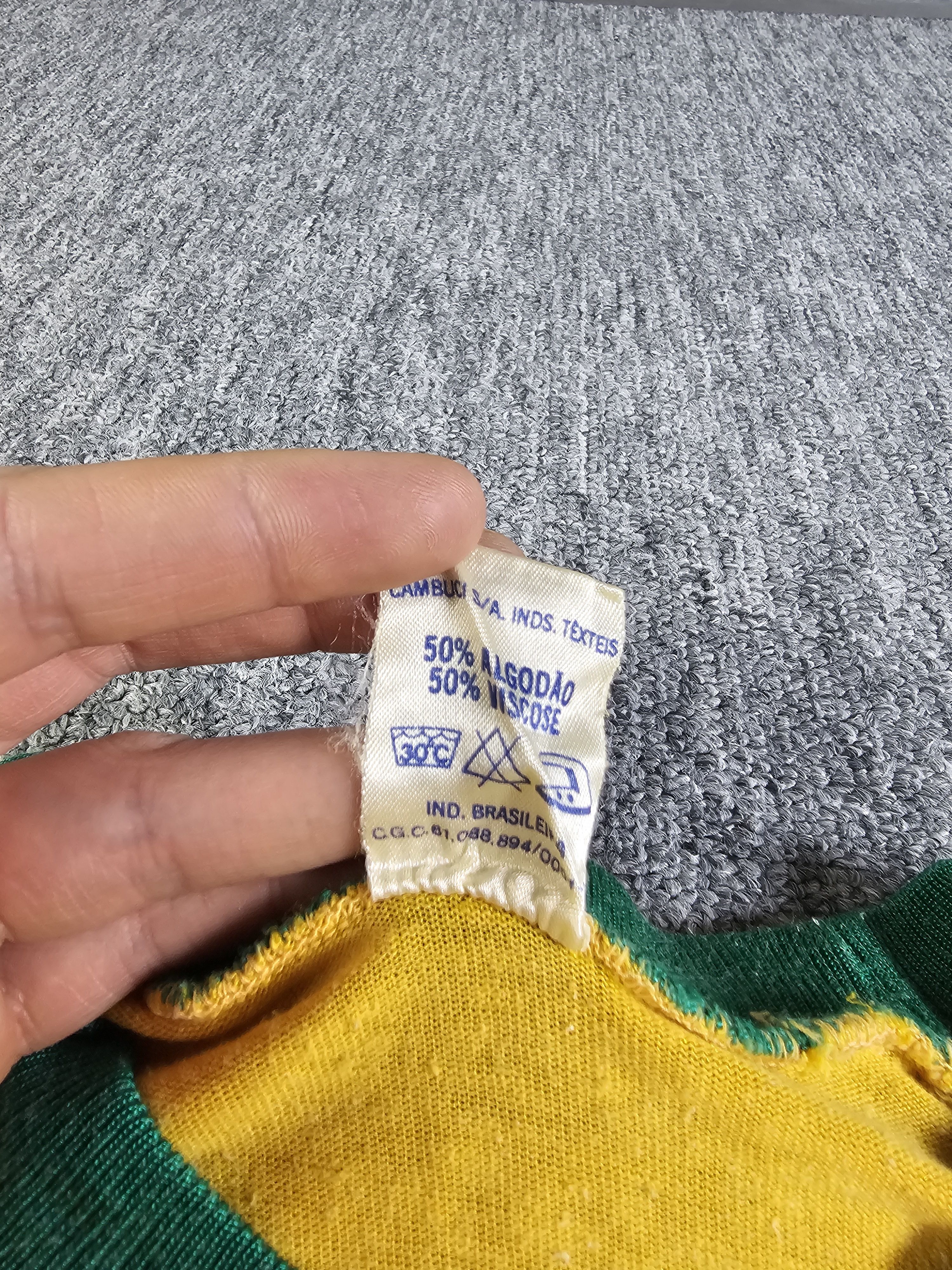 Penalty Rare 80s Brazil Penalty Soccer Jersey Crop Boxy Fit M Size M / US 6-8 / IT 42-44 - 5 Thumbnail