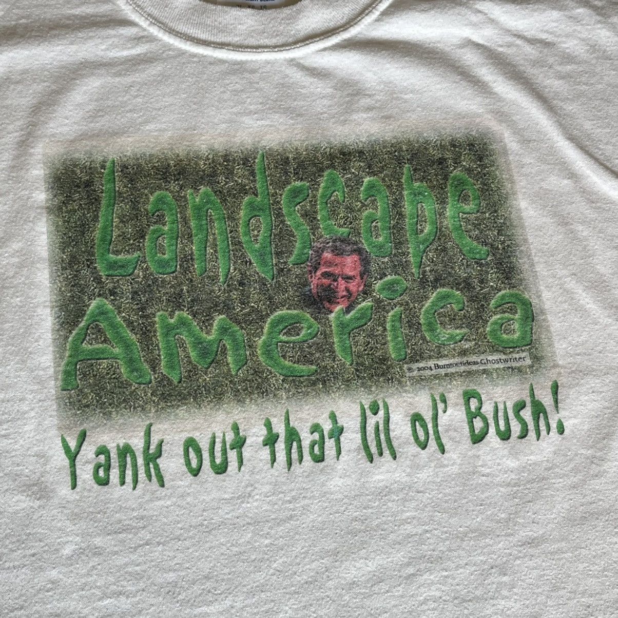 Vintage Vintage 2004 George W Bush Landscape America Political Tee Size US XL / EU 56 / 4 - 4 Thumbnail