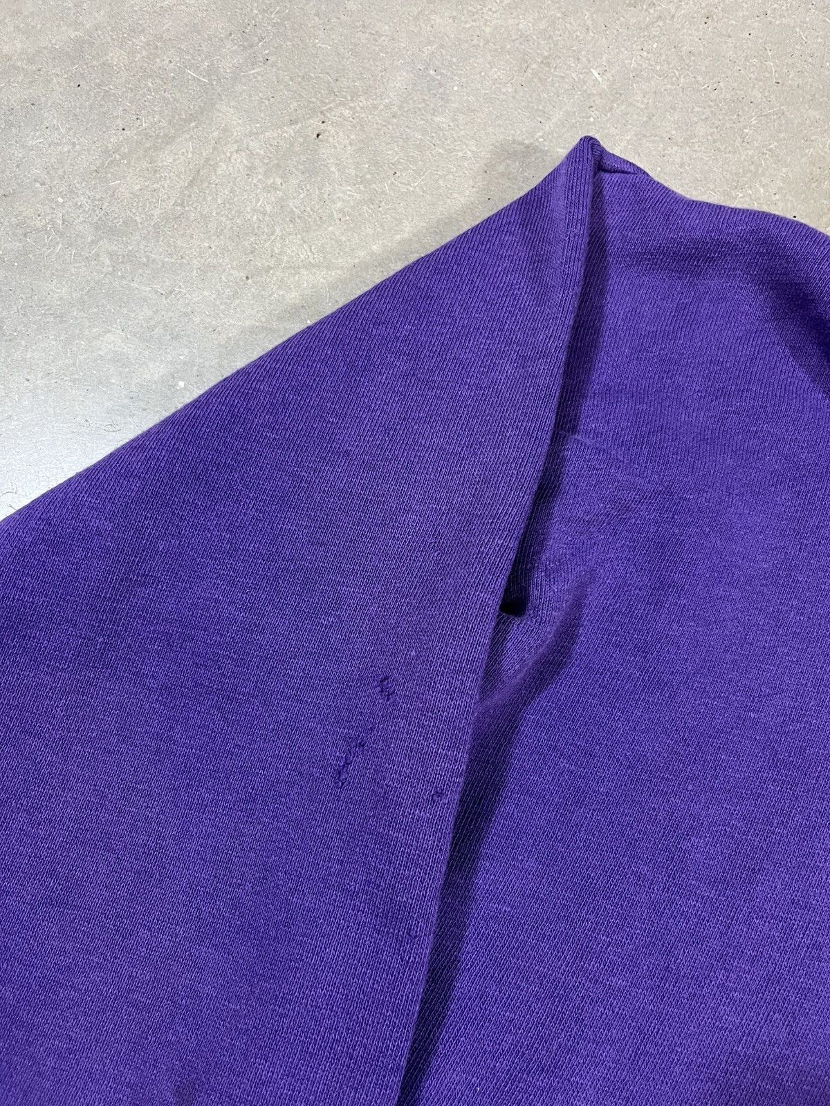 Vintage Vintage 70s Faded Purple Zip Up Hoodie Sweatshirt Size US S / EU 44-46 / 1 - 5 Thumbnail