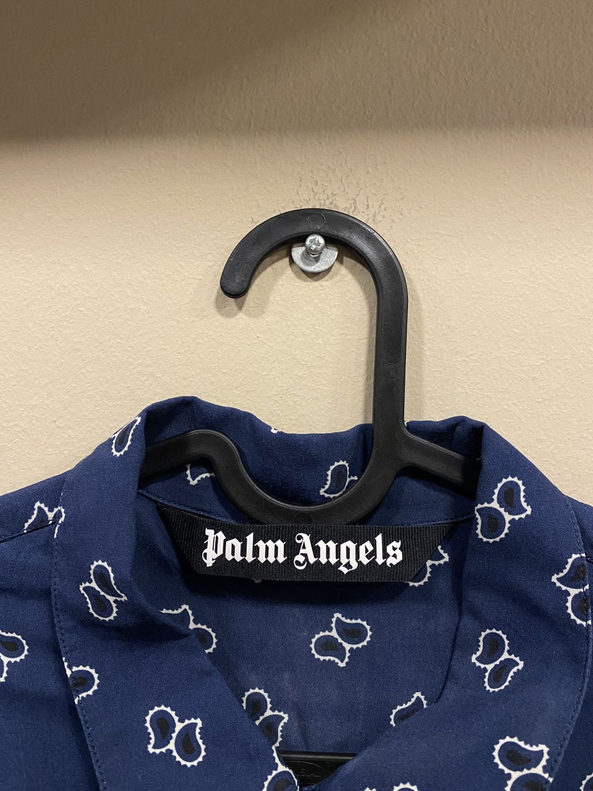Palm Angels Palm Angeles Overprinted Short Sleeve Shirt Size US M / EU 48-50 / 2 - 2 Thumbnail