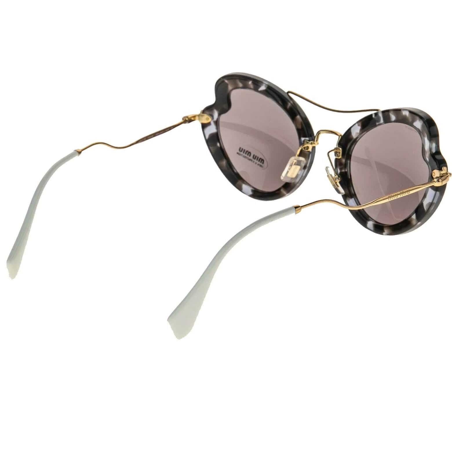 Miu Miu MIU MIU SCENIQUE Butterfly 11R Designer Sunglasses MU11RS Size ONE SIZE - 7 Thumbnail