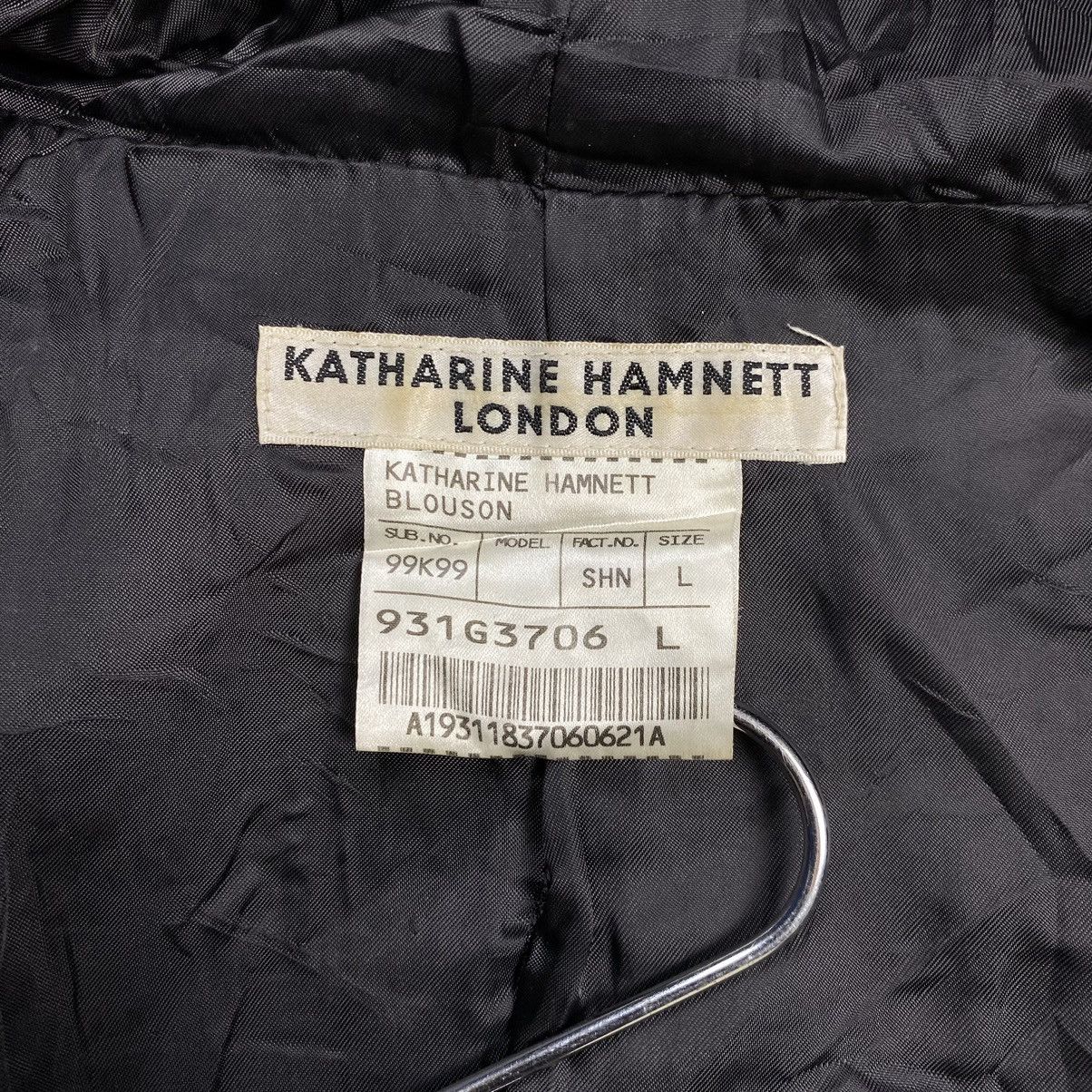 Katharine Hamnett London katharine hamnett london bono leather jacket Size US L / EU 52-54 / 3 - 15 Thumbnail