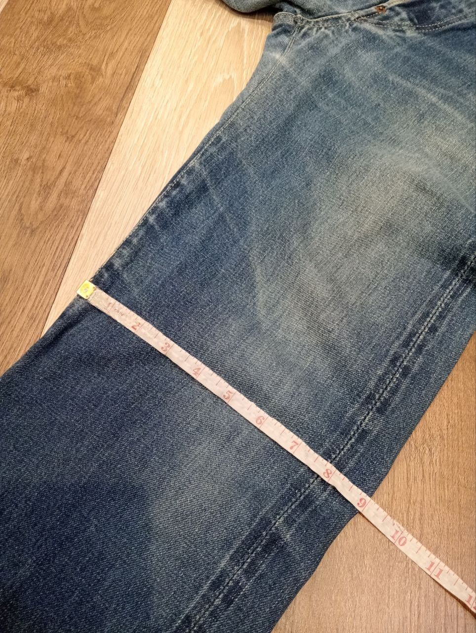 Hysteric Glamour VINTAGE HYSTERIC GLAMOUR KINKY BLUE DENIM SELVEDGE PANTS Size US 32 / EU 48 - 20 Thumbnail