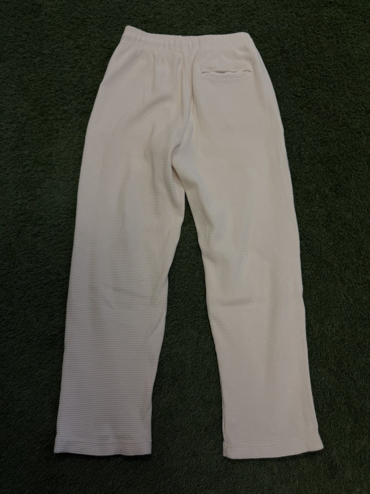 Eric Emanuel Eric Emanuel FW21 White/Brown Thermal Sweatpants Size (M) Size US 31 - 11 Thumbnail
