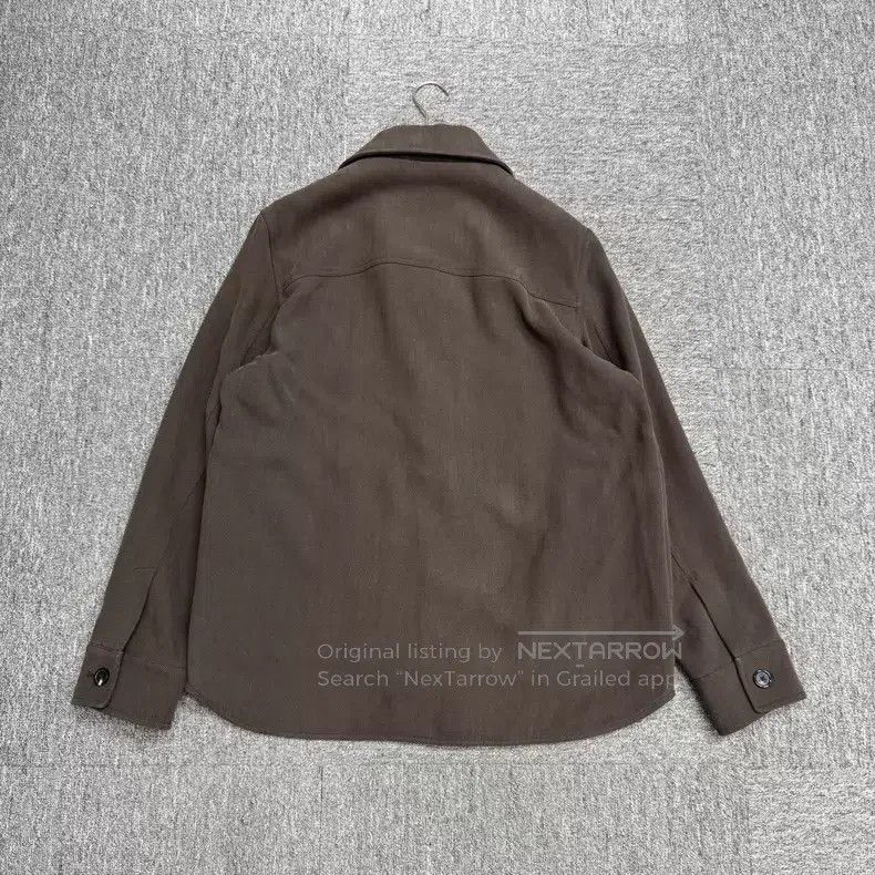 Loro Piana Loro Piana Thick dark teak-colored linen jacket Size US M / EU 48-50 / 2 - 2 Thumbnail