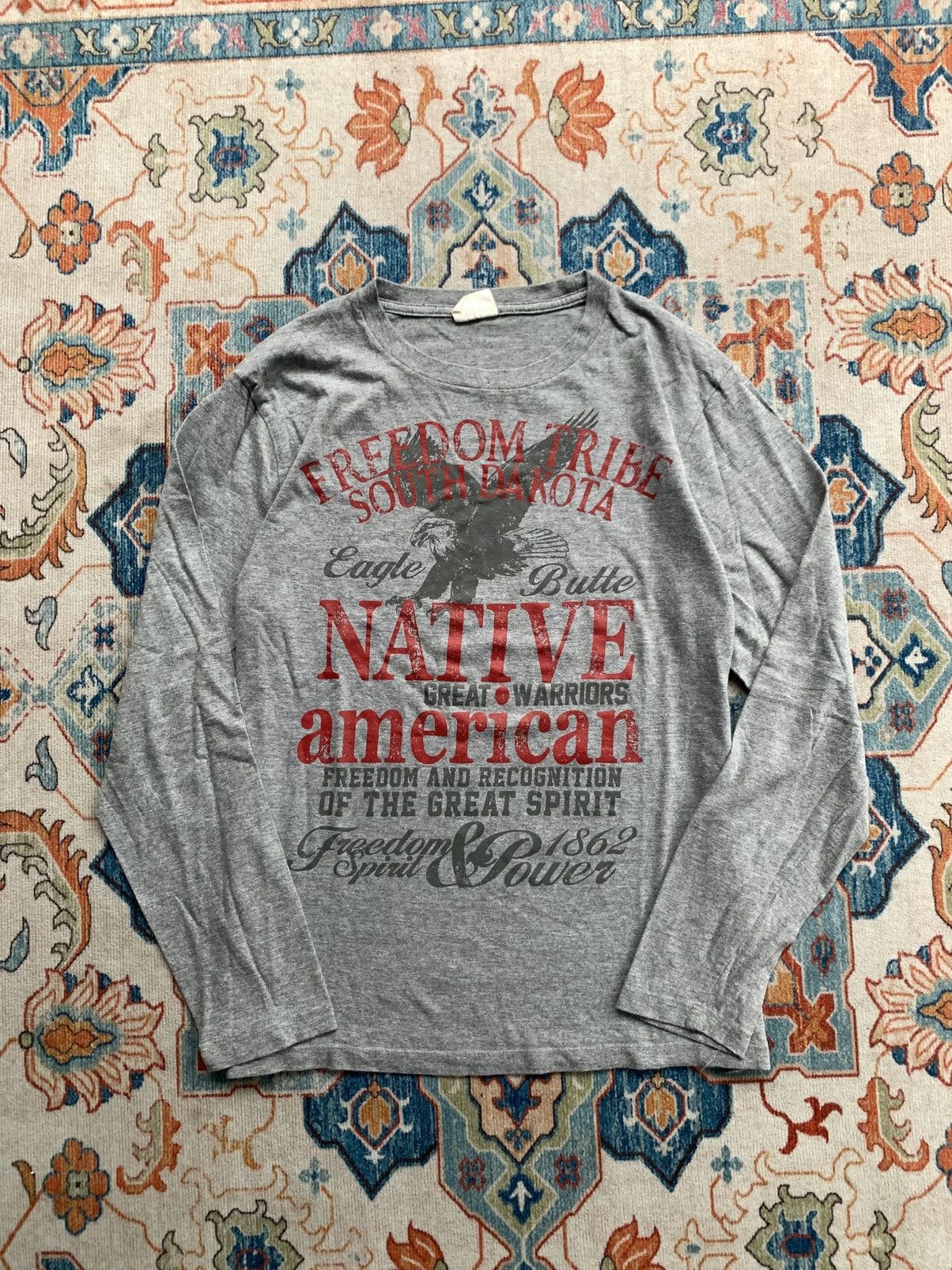 If Six Was Nine Y2k japanese archive poem amekaji style long sleeve Size US M / EU 48-50 / 2 - 2 Thumbnail
