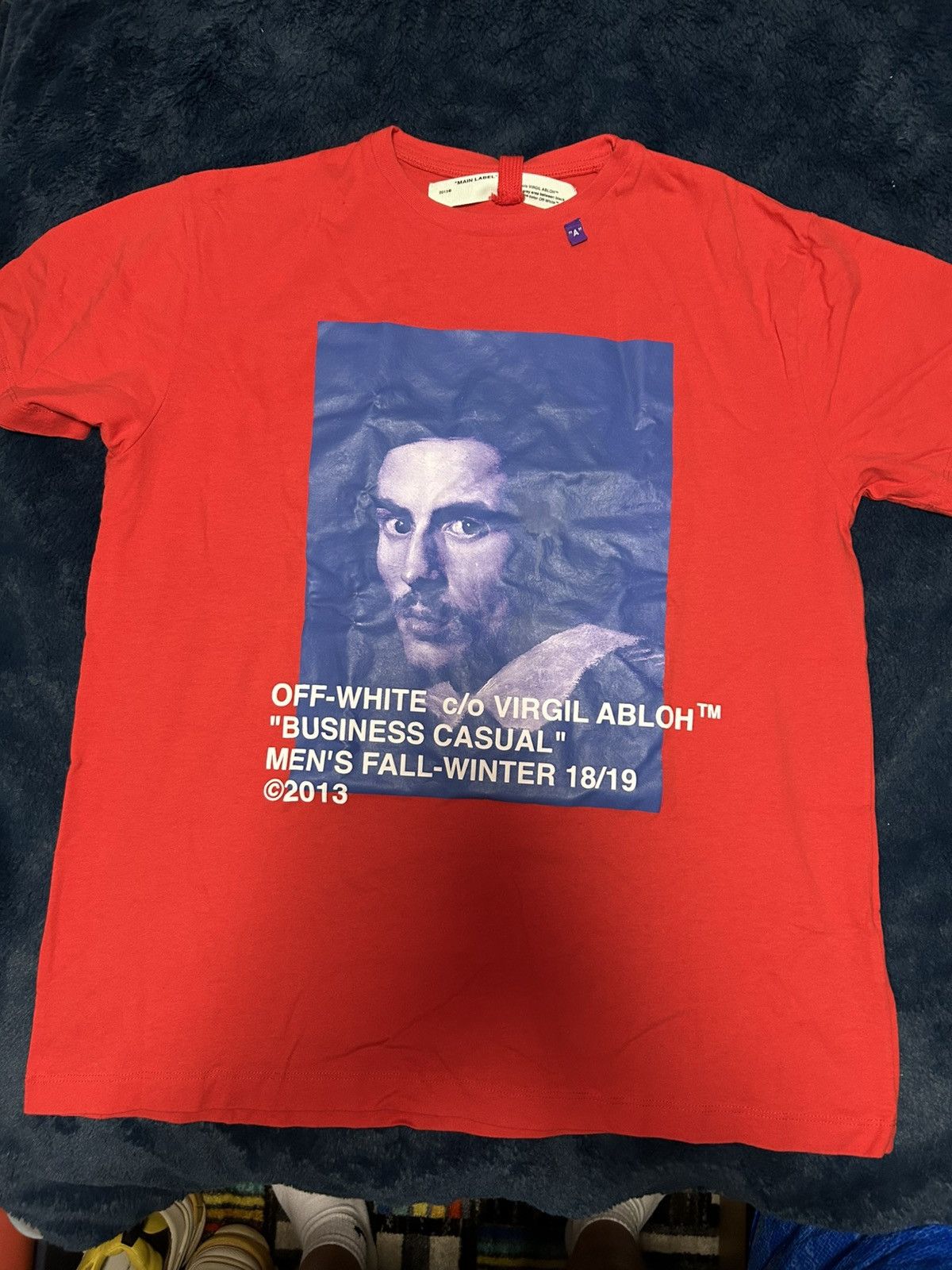 Off-White Off white virgil tee fits s Size US XXS / EU 40 - 1 Thumbnail