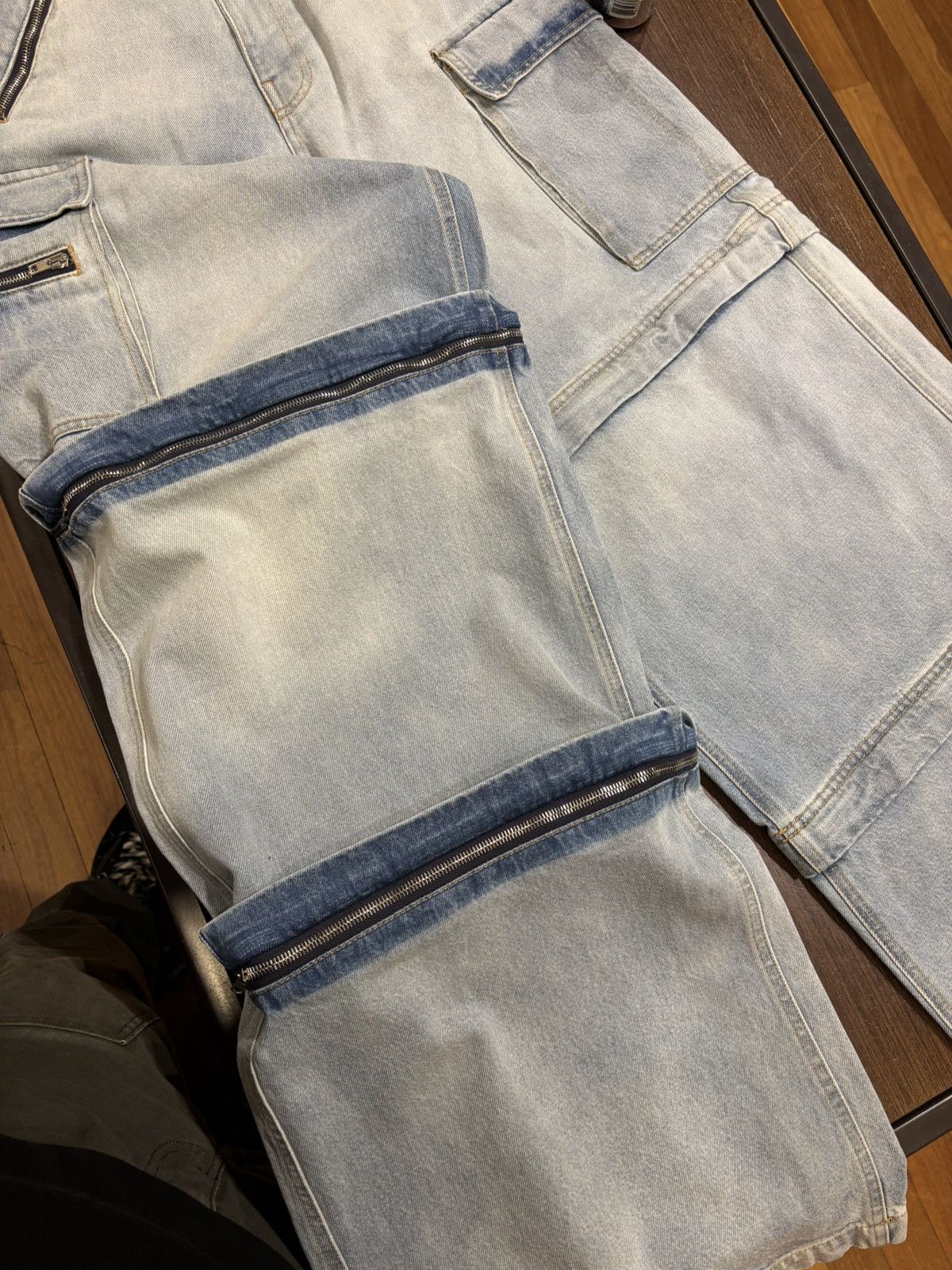Vetements Vetements Transformer Cargo Denim Jeans Size 24" / US 00 / IT 34 - 11 Thumbnail