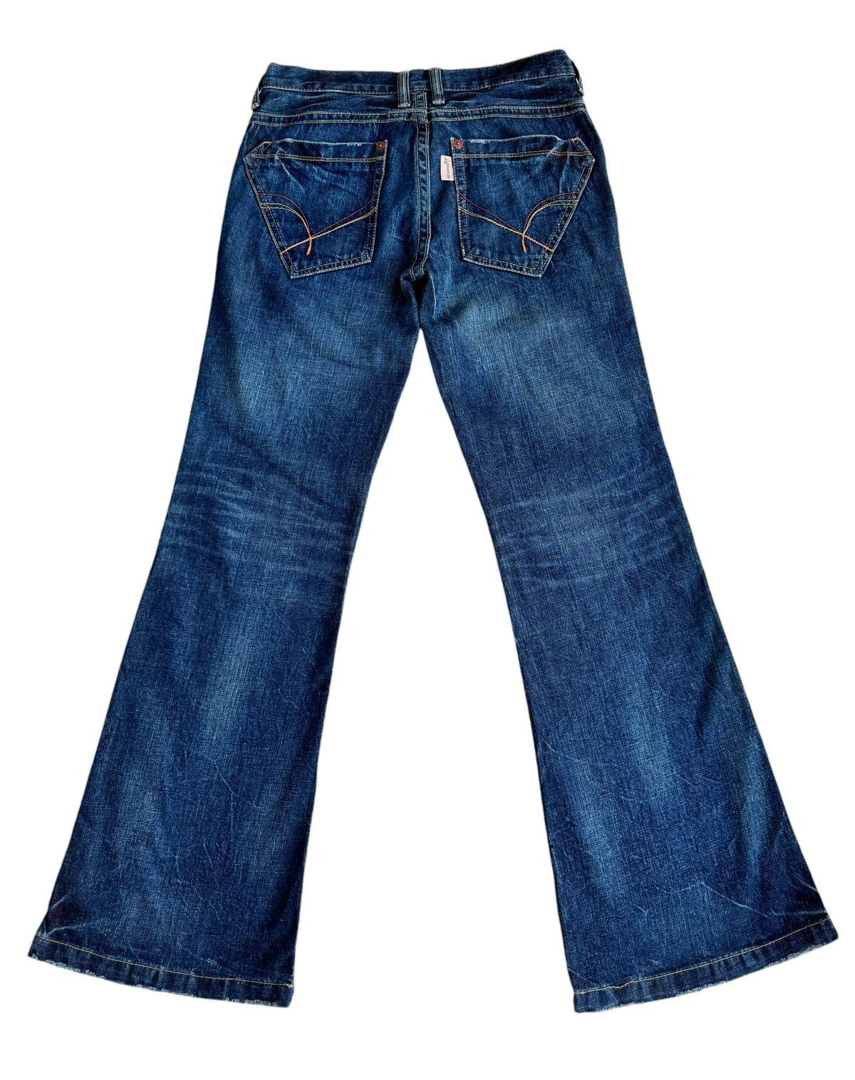 Japanese Brand ⚡️Vintage Japanese Brand Brappers Super Flare Jeans Size US 31 - 4 Thumbnail