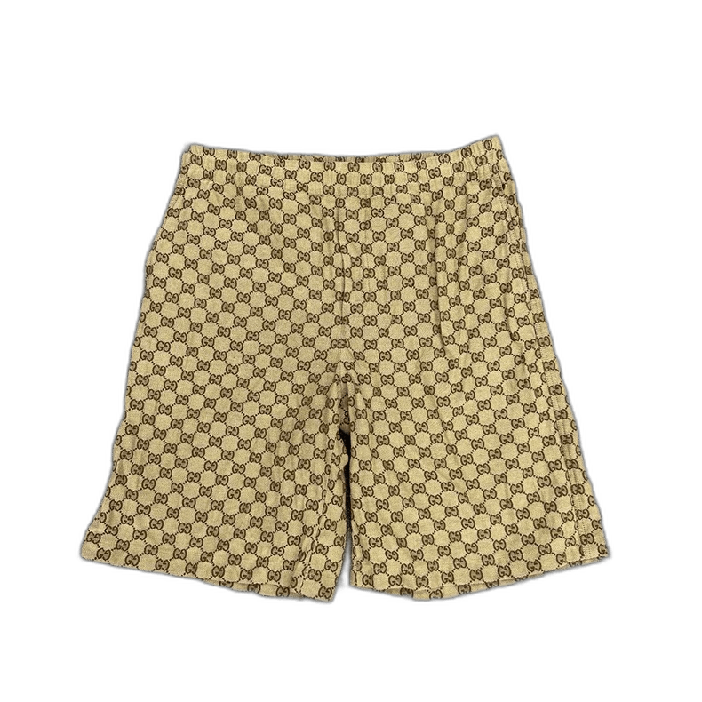 GUCCI Logo Print Casual Shorts for Men