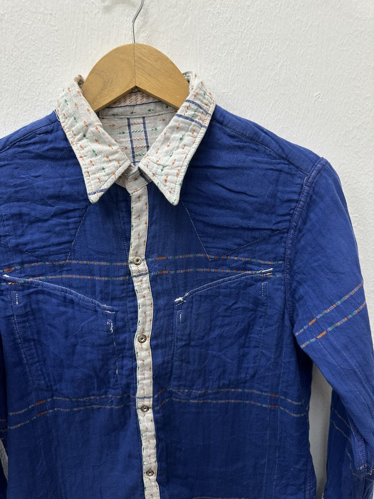 Indian Motorcycle Vintage Indian Motorcycle Western Snap Button Shirt L/S Size US M / EU 48-50 / 2 - 19 Thumbnail
