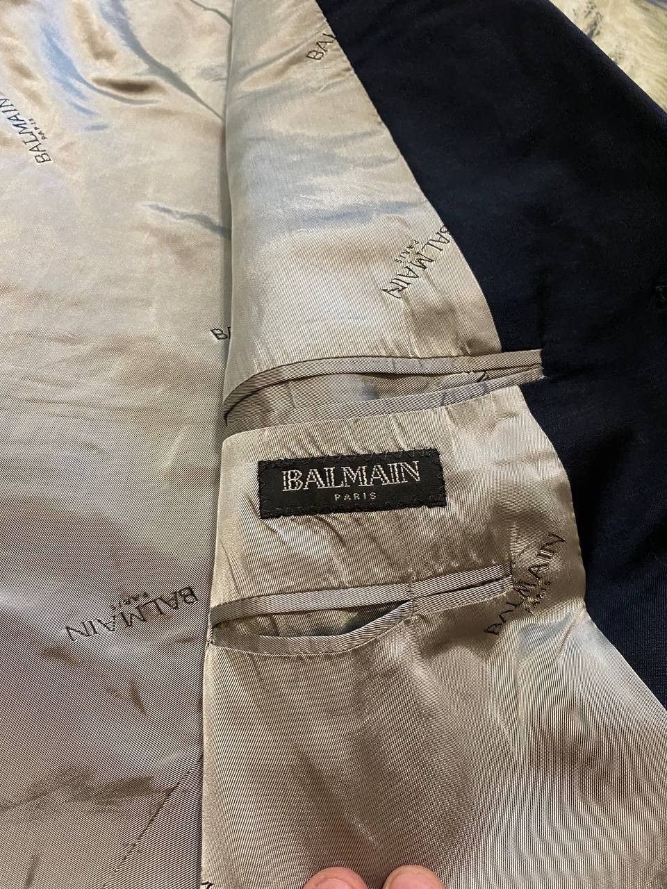 Balmain VINTAGE BALMAIN Classic Blazer Y2K Size 40S - 15 Thumbnail