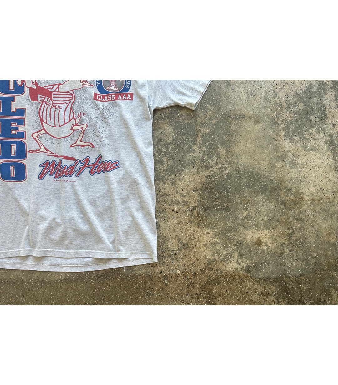 Vintage 1993 Vintage Toledo Mud Hens T-Shirt Size US L / EU 52-54 / 3 - 4 Thumbnail