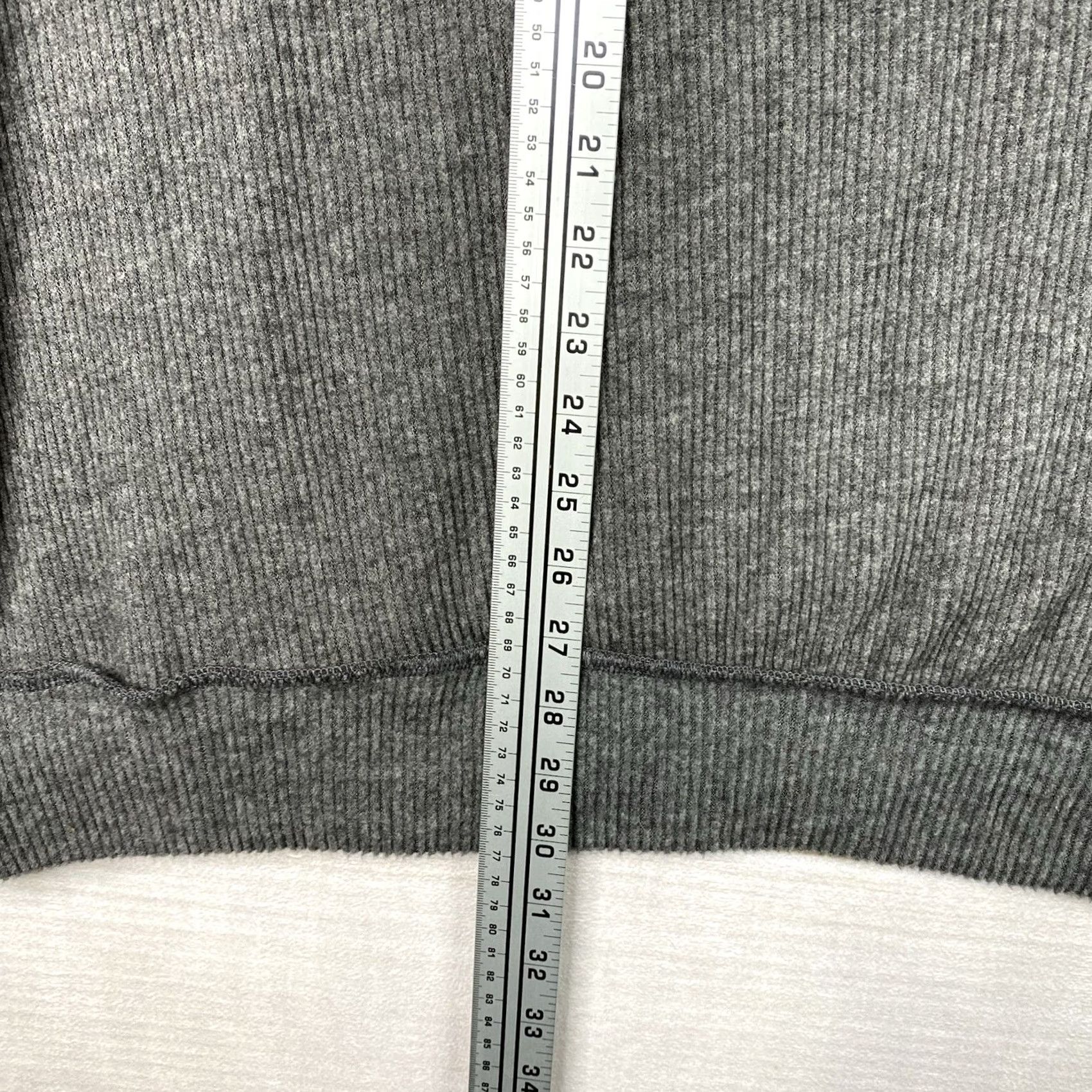 Free People We the Free People Sweater Womens M Gray Ribbed Balloon Sleeve Slouch Neck NWT Size M / US 6-8 / IT 42-44 - 5 Thumbnail