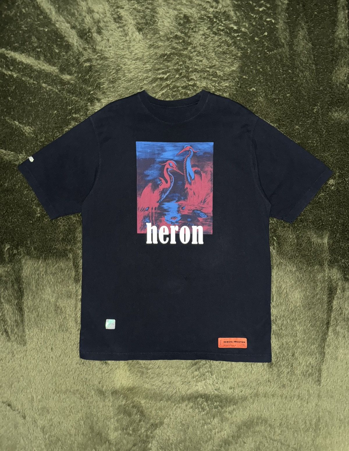 Heron Preston [L] Heron Preston 19SS Crane Graphic T-Shirt black Size US L / EU 52-54 / 3 - 1 Thumbnail