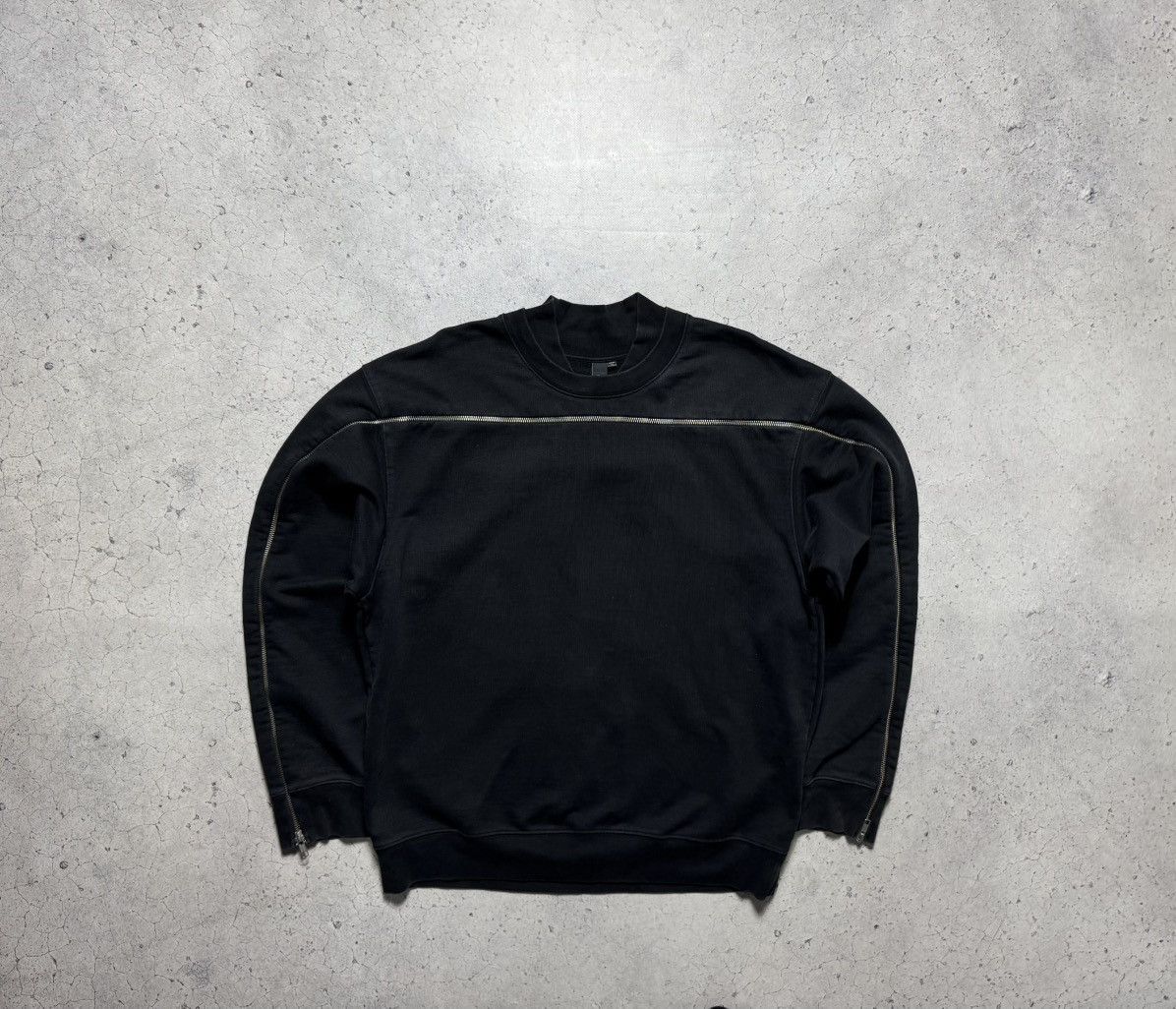 Alexander McQueen Alexander Mcqueen MCQ Full Zip Black Sweatshirt Size L Size US L / EU 52-54 / 3 - 1 Thumbnail