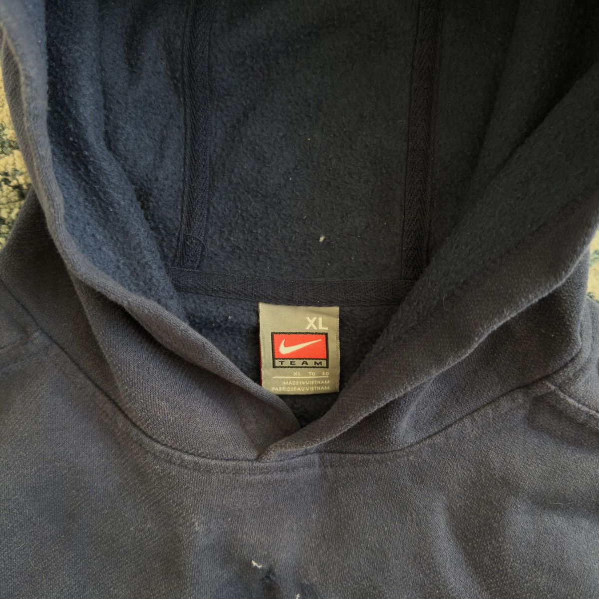 Nike × Vintage Vintage Nike Oversized Hoodie Size US XL / EU 56 / 4 - 3 Thumbnail