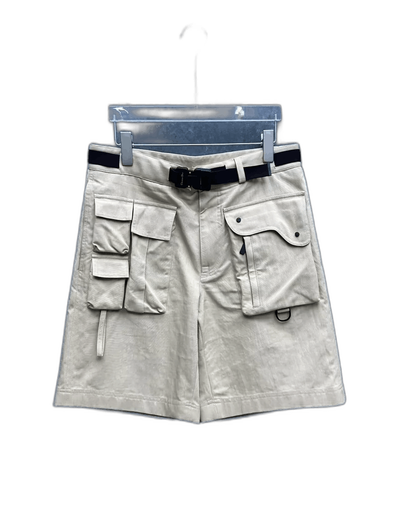 Dior Dior Beige Casual Pocket Shorts for Men Size US 44 / EU 60 - 1 Thumbnail