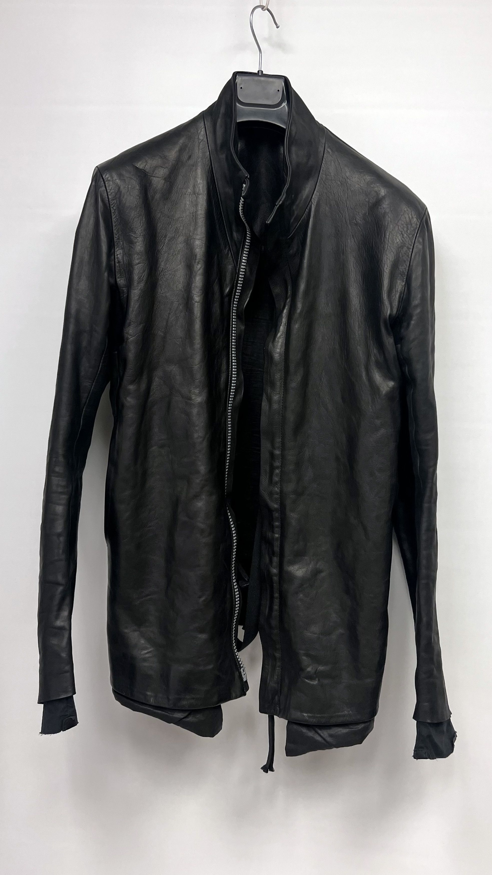 Boris Bidjan Saberi // BBS - BODY MOLEDED J1 LEATHER JACKET Boris Bidjan Saberi // BBS - BODY MOLEDED J1 LEATHER JACKET