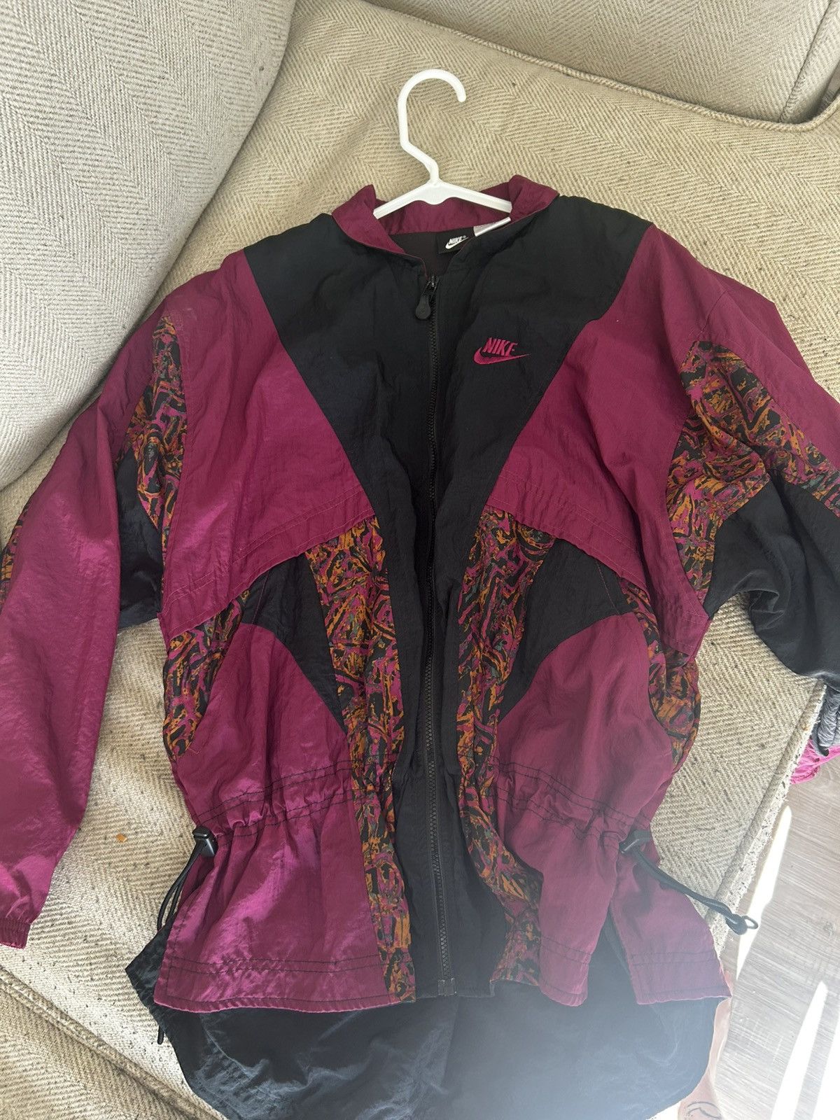 Nike Vintage 80’s Nike windbreaker Size M / US 6-8 / IT 42-44 - 2 Thumbnail
