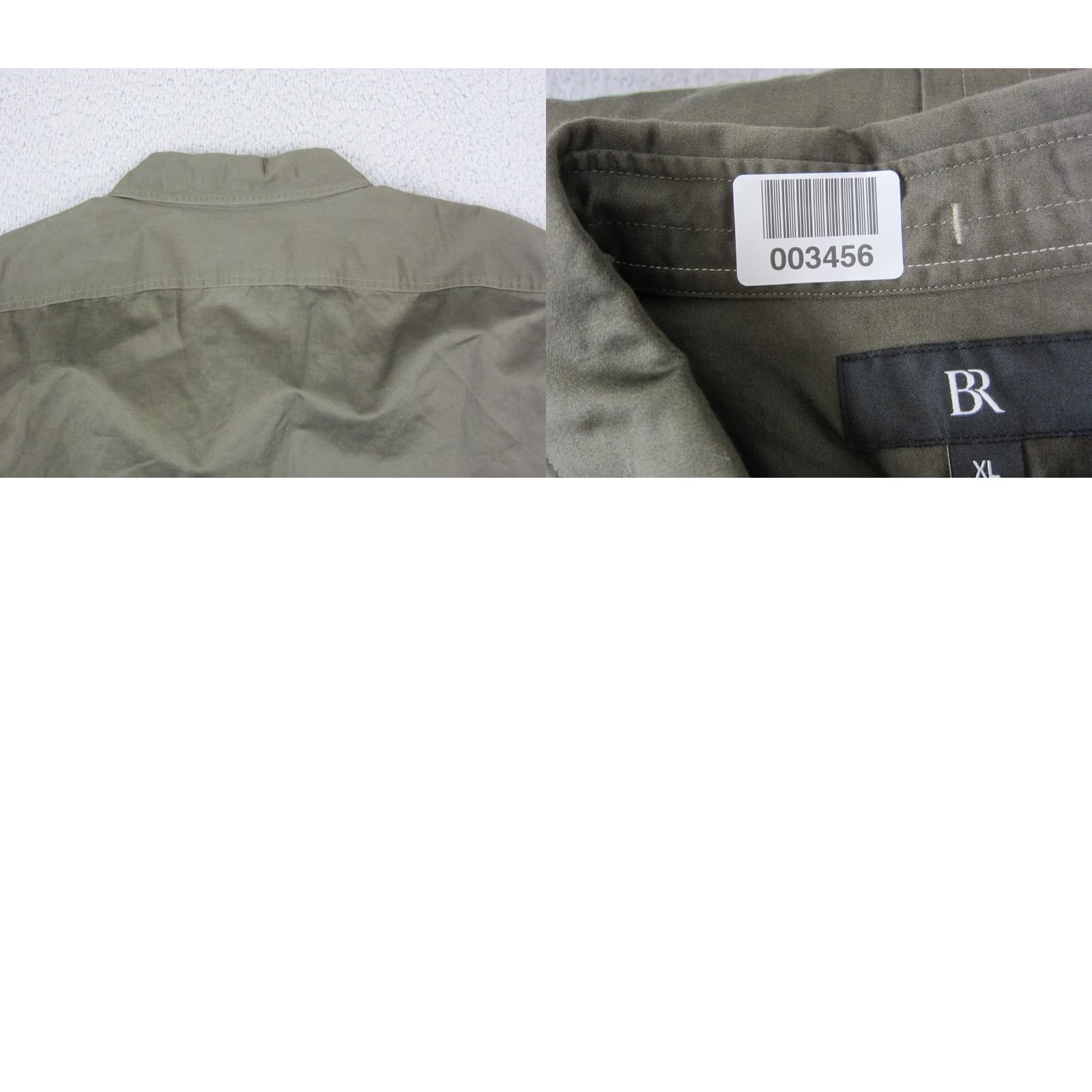 Banana Republic Banana Republic Shirt Mens XL Green Linen Cotton Button-Up Long Sleeve Collared Jersey? Size US XL / EU 56 / 4 - 9 Thumbnail