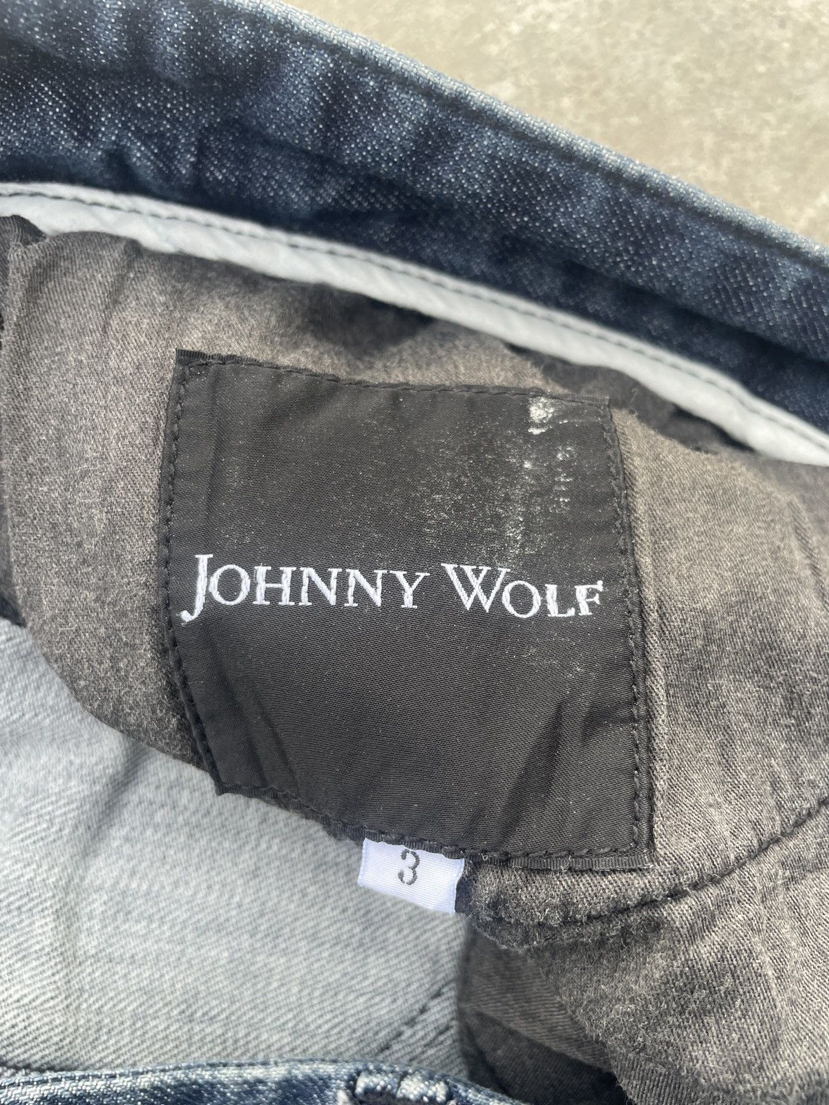 Japanese Brand 💥RARE💥2000s JAPANESE BRAND JOHNNY WOLF WHISKER ZIP FLARE Size US 34 / EU 50 - 6 Thumbnail