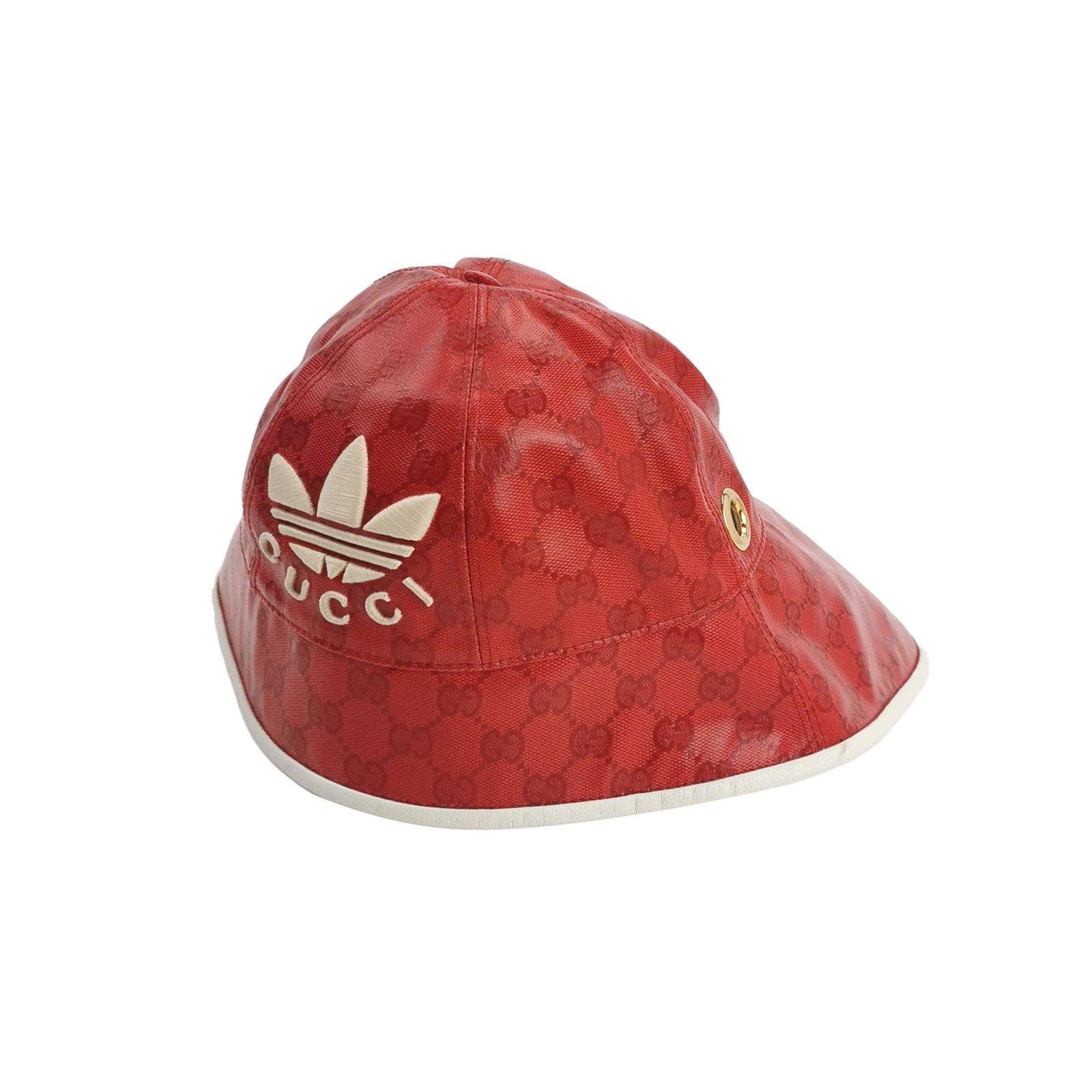 Gucci Gucci x Adidas Monogram Bucket Hat ONE SIZE Size ONE SIZE - 1 Thumbnail