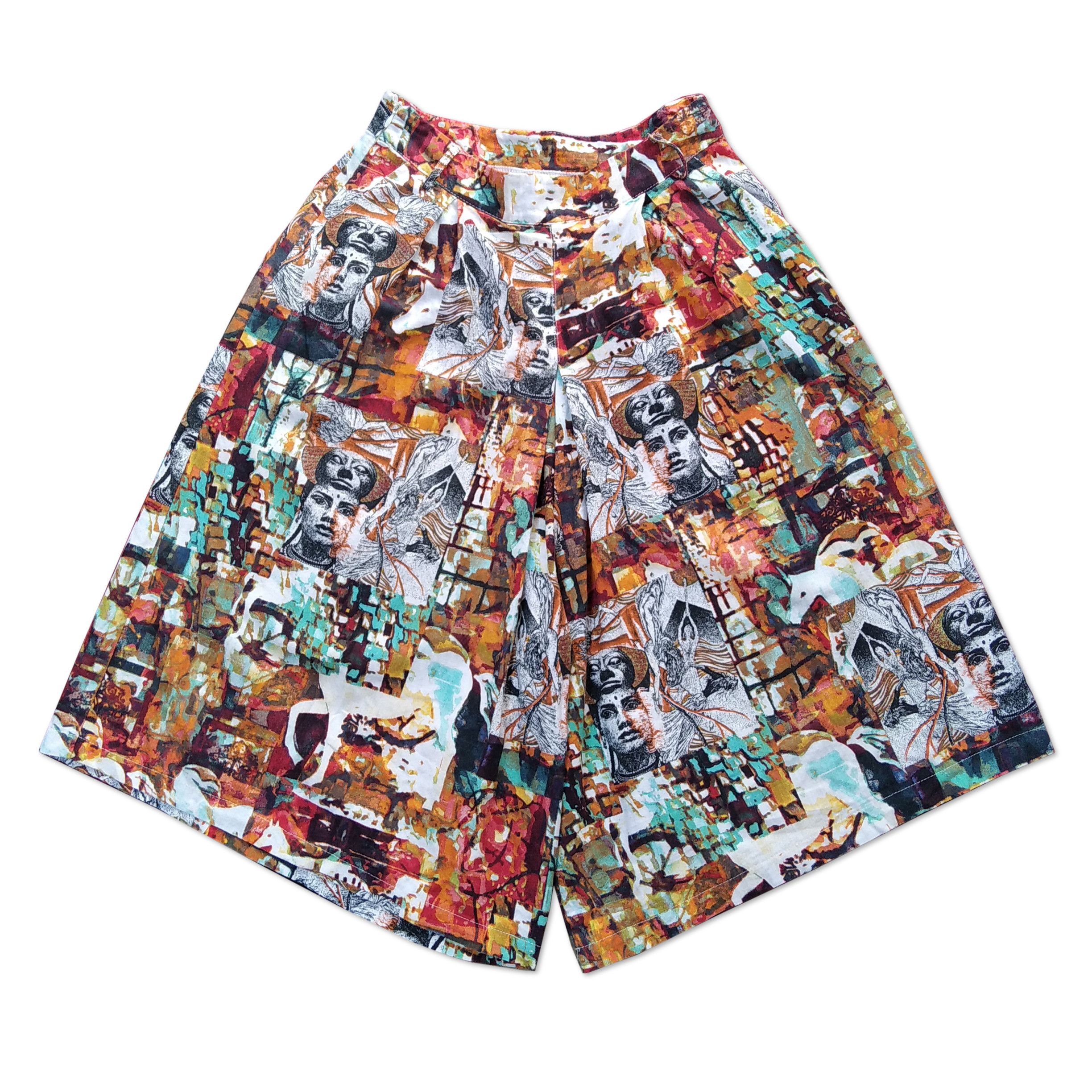 Vintage 90's UNKNOWN Japanese Brand Culottes