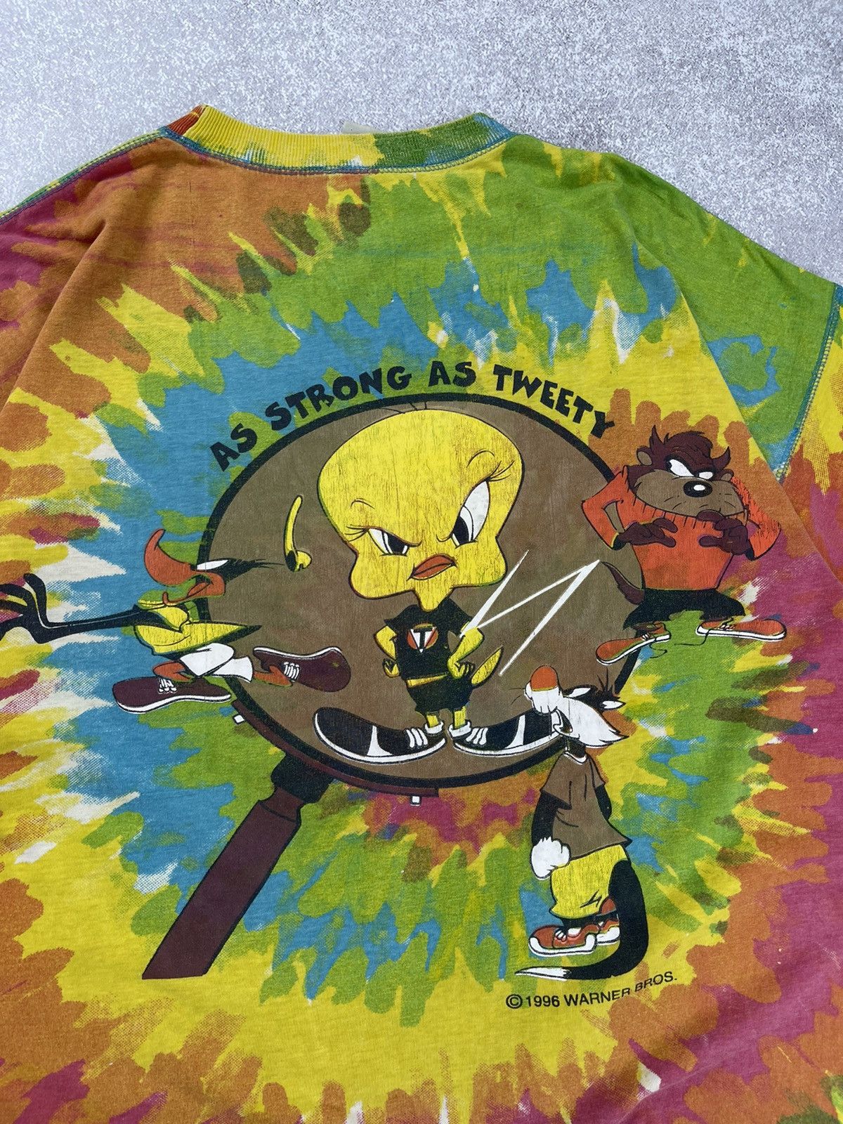 Warner Bros Vintage 1996 Looney Tunes Warner Bros Graphic Tee Size US M / EU 48-50 / 2 - 13 Thumbnail