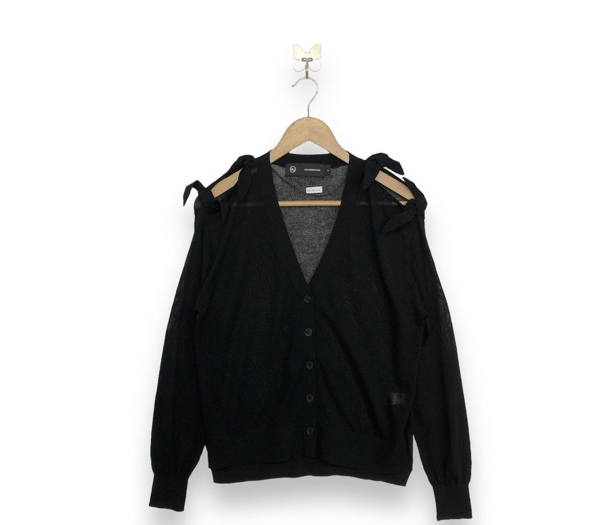 GU × Undercover By Jun Takahashi!! Undercover GU Sheer Knit Cardigan Size S / US 4 / IT 40 - 2 Thumbnail