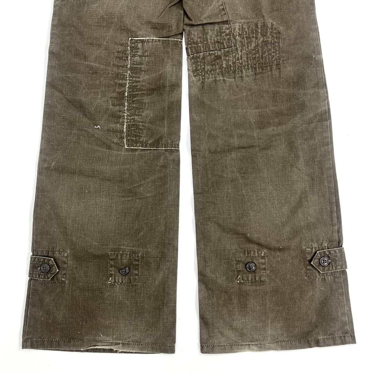 291295=Homme Vintage 291295=Homme Bondage Punk Patchwork Cargo Panta Size US 30 / EU 46 - 13 Thumbnail