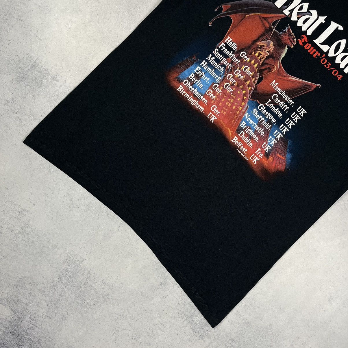 Band Tees Vintage Meat Loaf Rare Tour Rock Band T Shirt 00’s Size US L / EU 52-54 / 3 - 16 Thumbnail