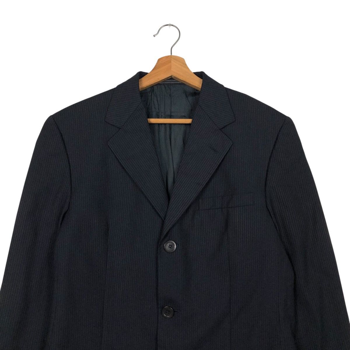 Versace 🔥VINTAGE VERSACE CLASSIC V2 DOUBLE BREAST COATS JACKET Size US M / EU 48-50 / 2 - 5 Thumbnail